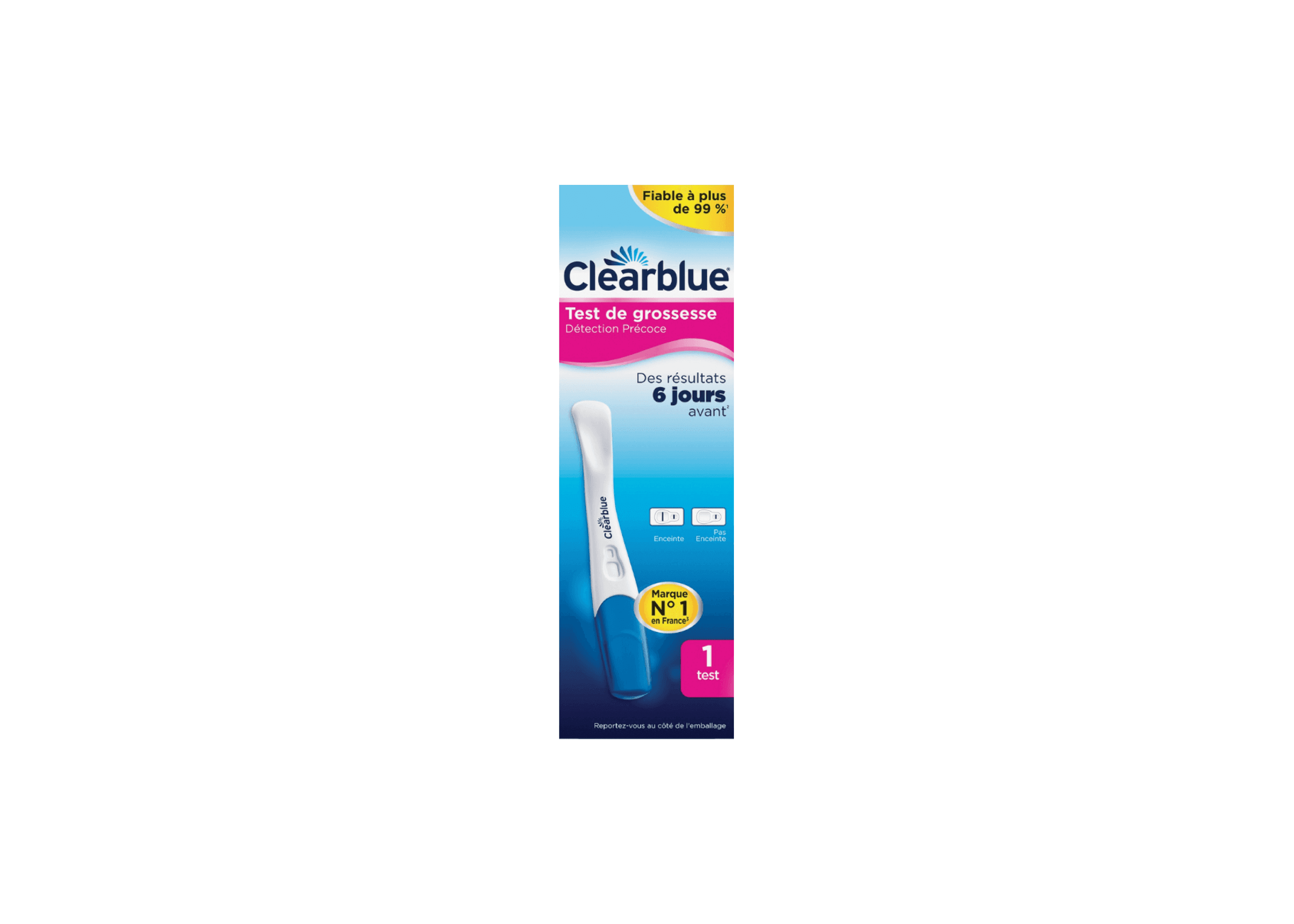 Clearblue Early Test De Grossesse Détection Précoce - Menu item