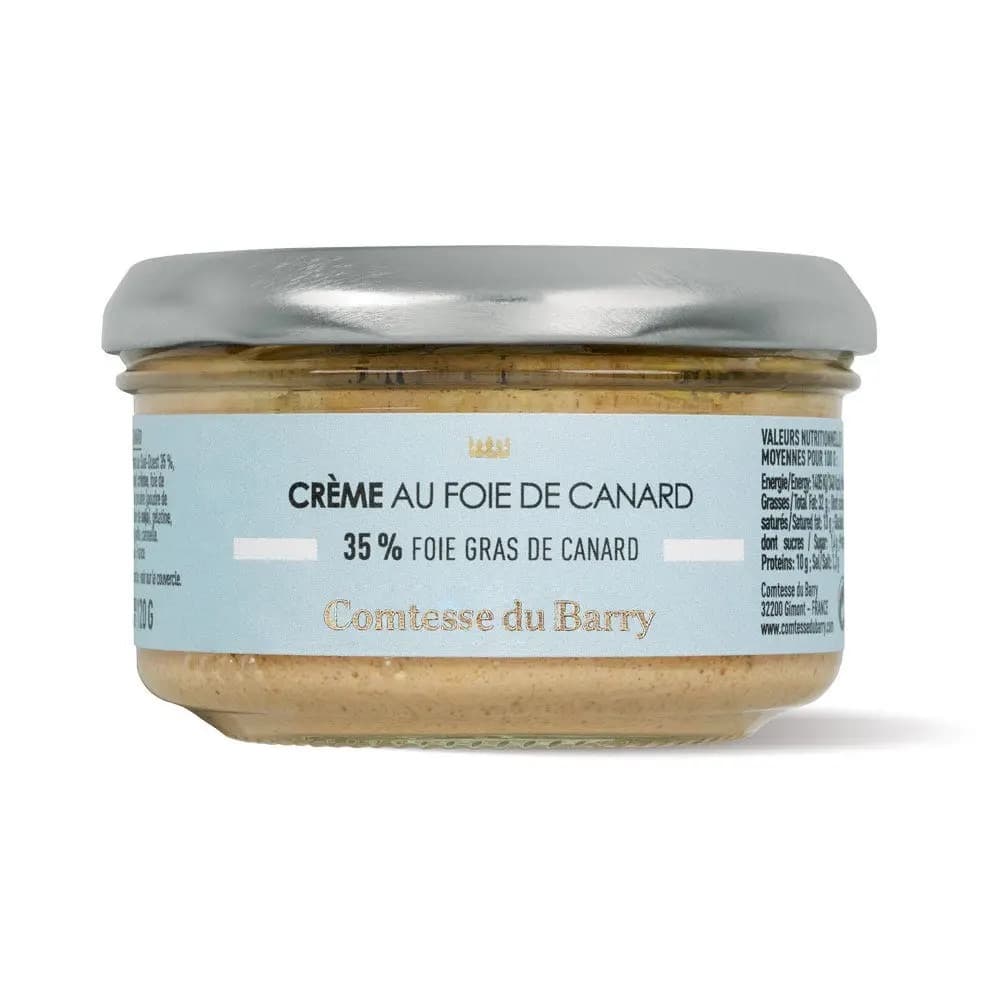 Crème au foie de canard (35%) 120g - Menu item
