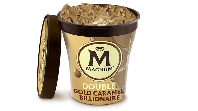 Double Gold Caramel Billionaire 440ml - Menu item