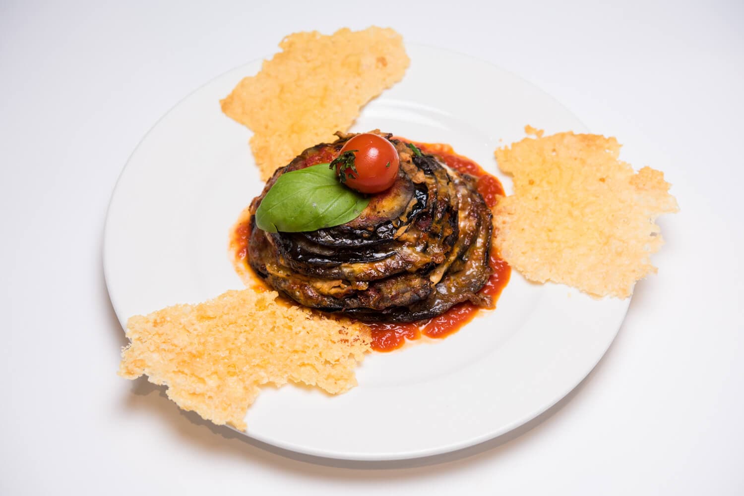 Aubergines au Parmesan - Menu item