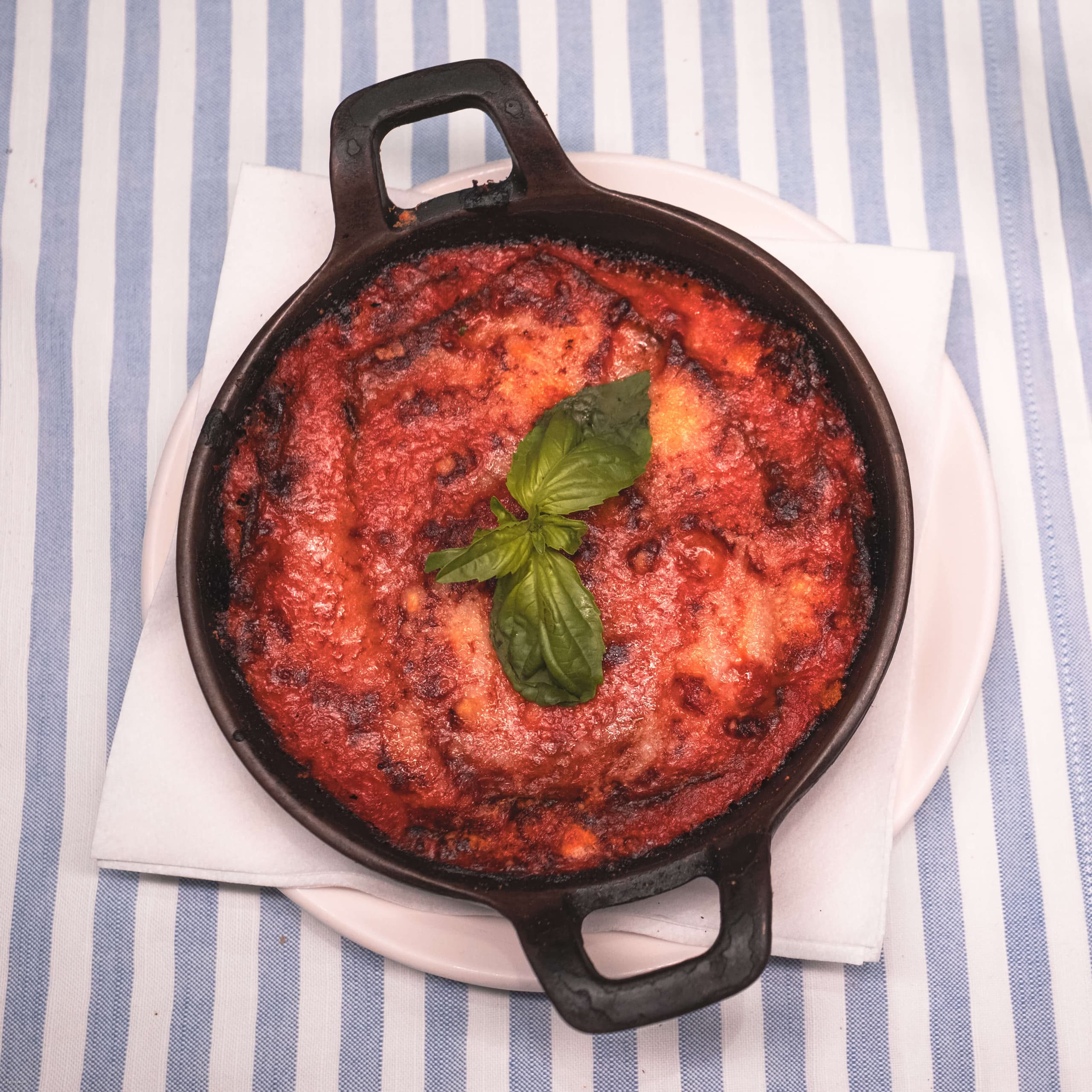 Aubergines alla parmigiana - Menu item
