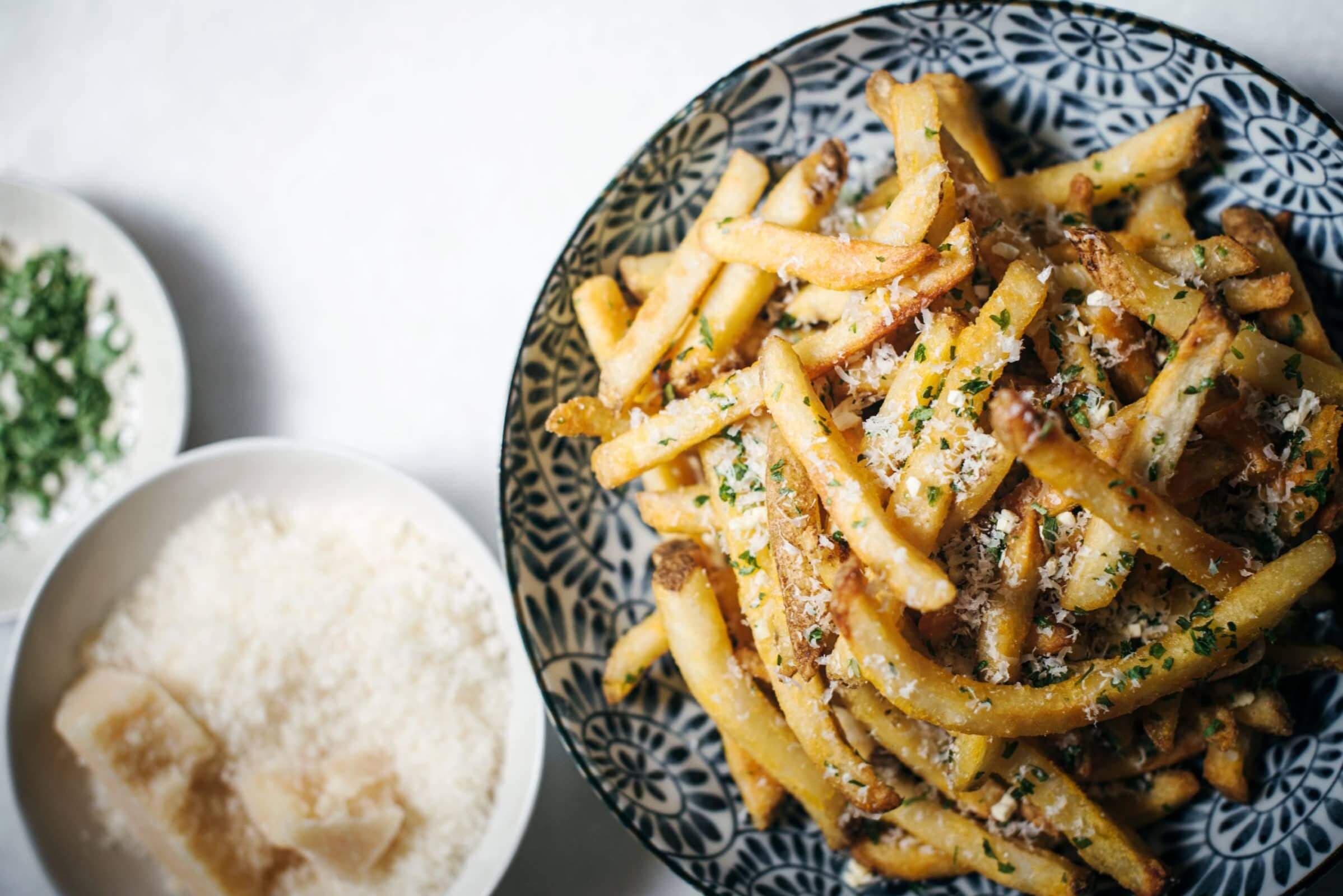 Frites à la truffe et parmesan - Menu item