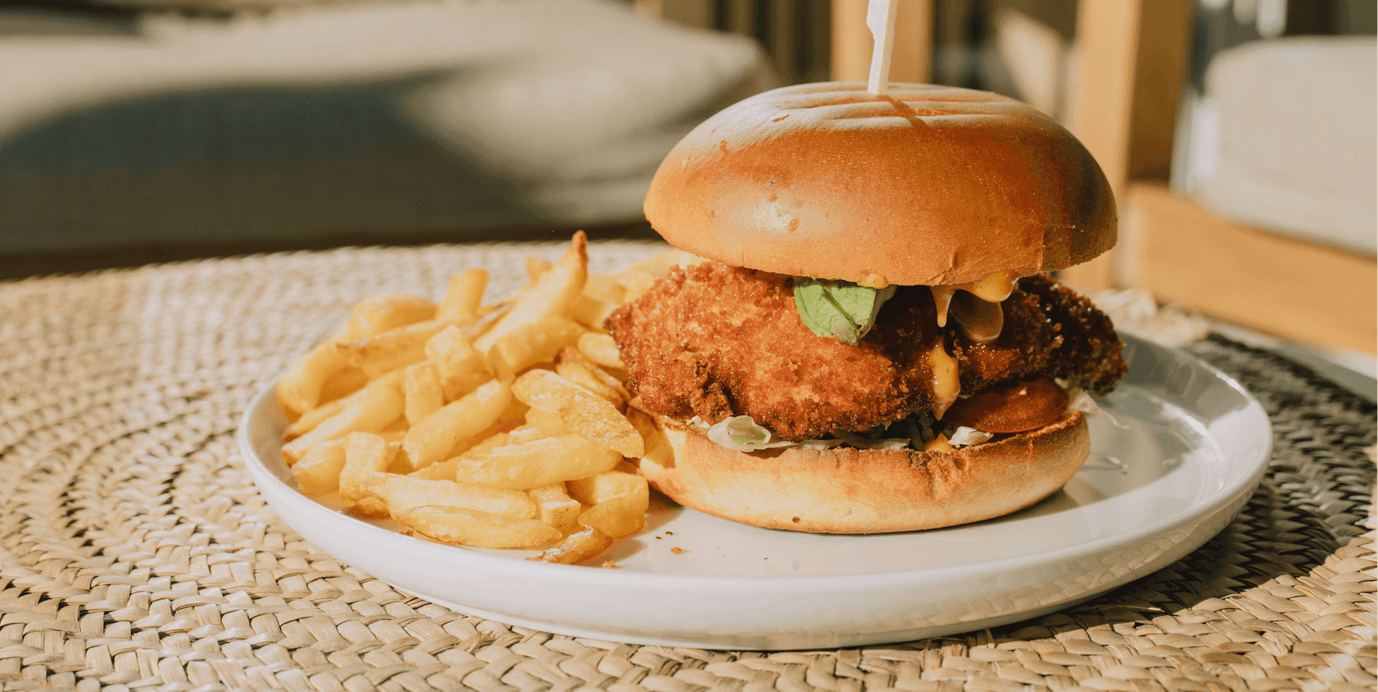 Fried Chicken Burger - Menu item