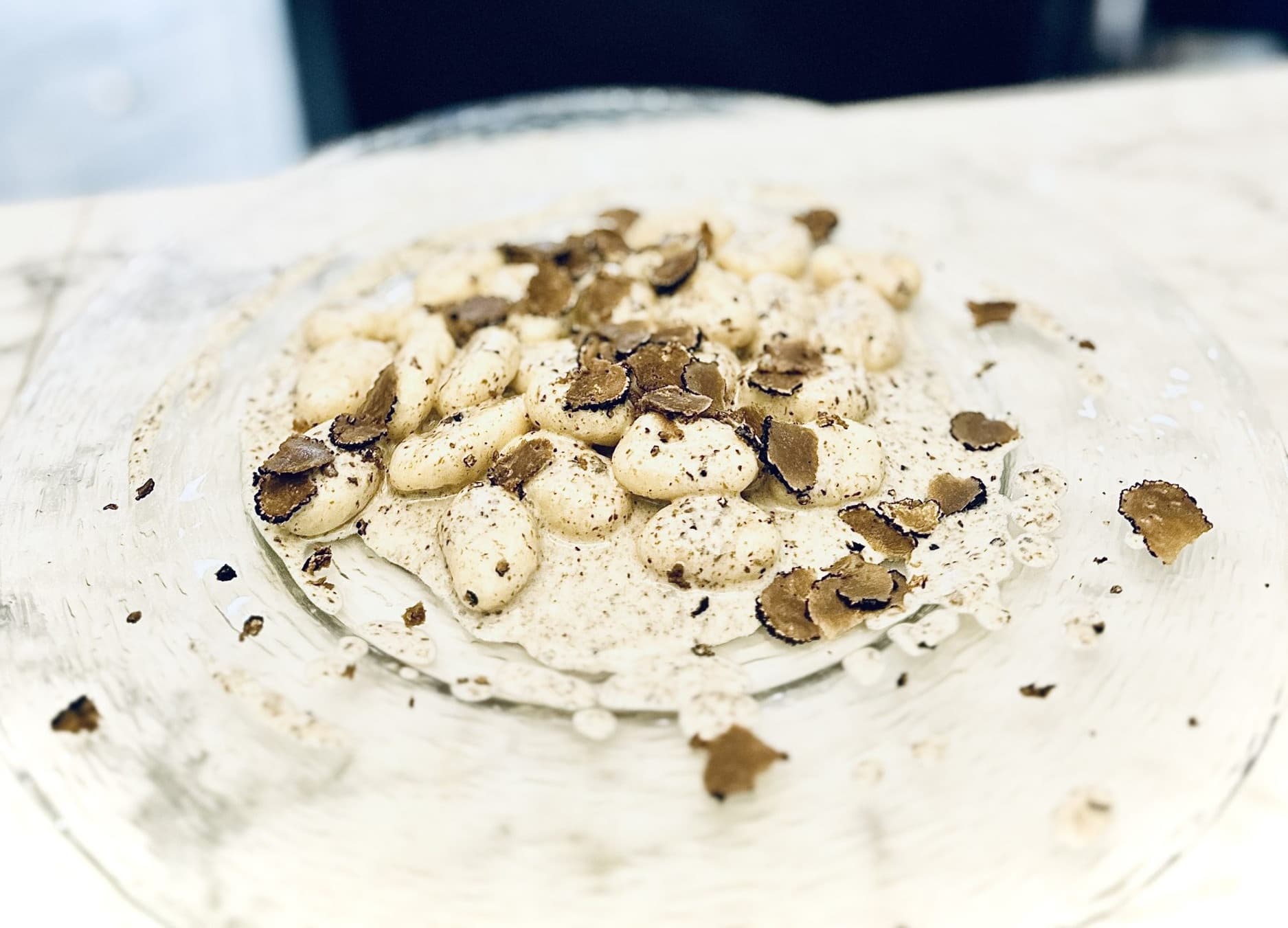 Tagliatelle aux truffes noires - Menu item