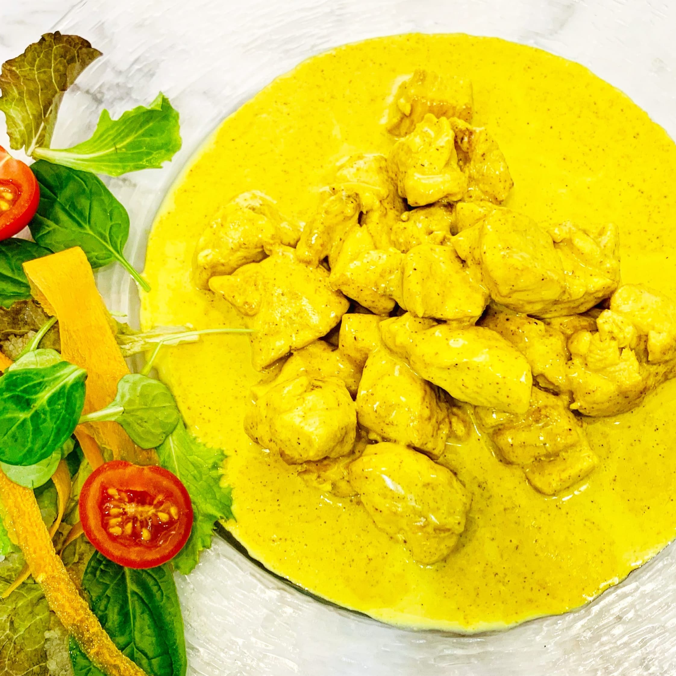 Poulet grillé au curry - Menu item