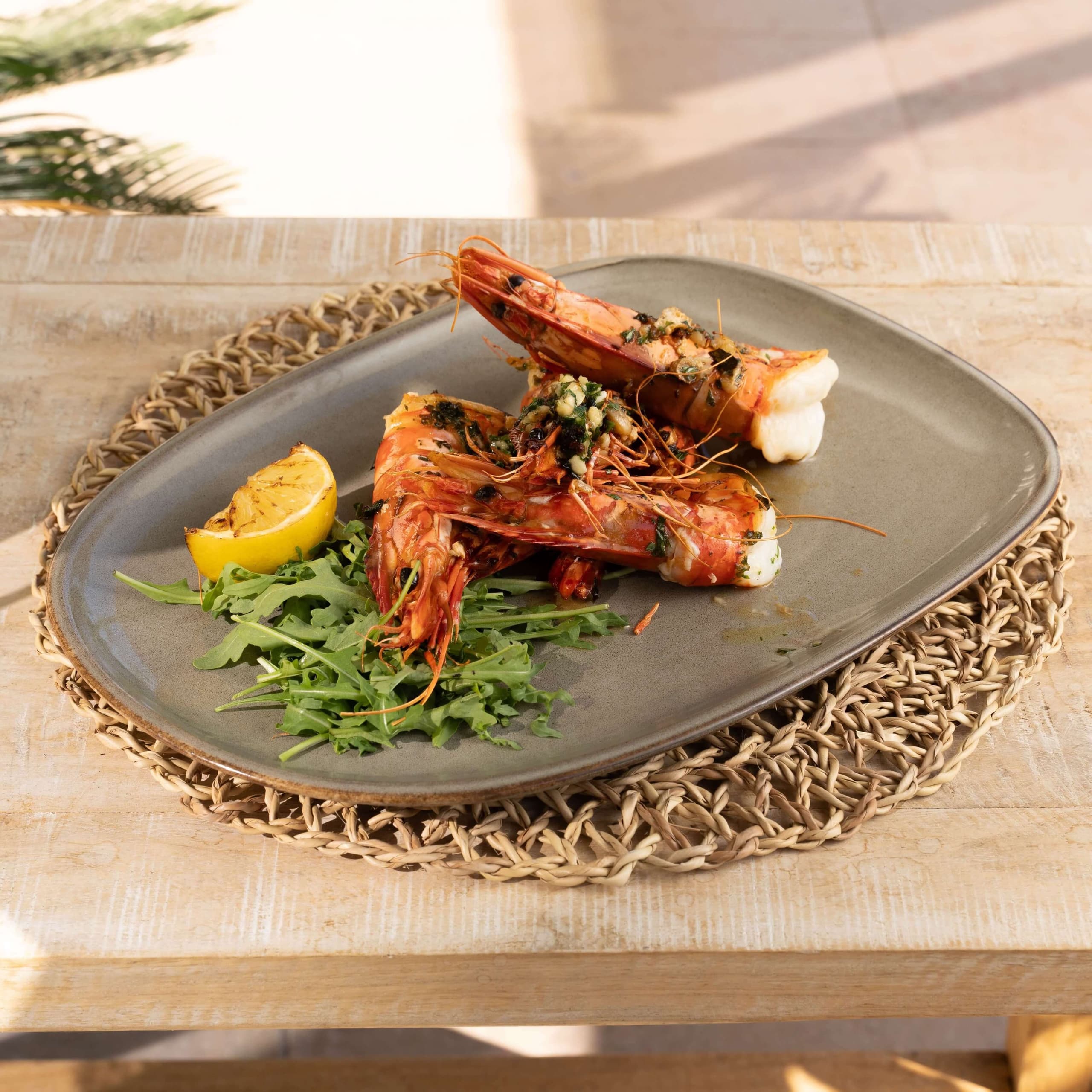 Gambas sauvages à la plancha - Menu item