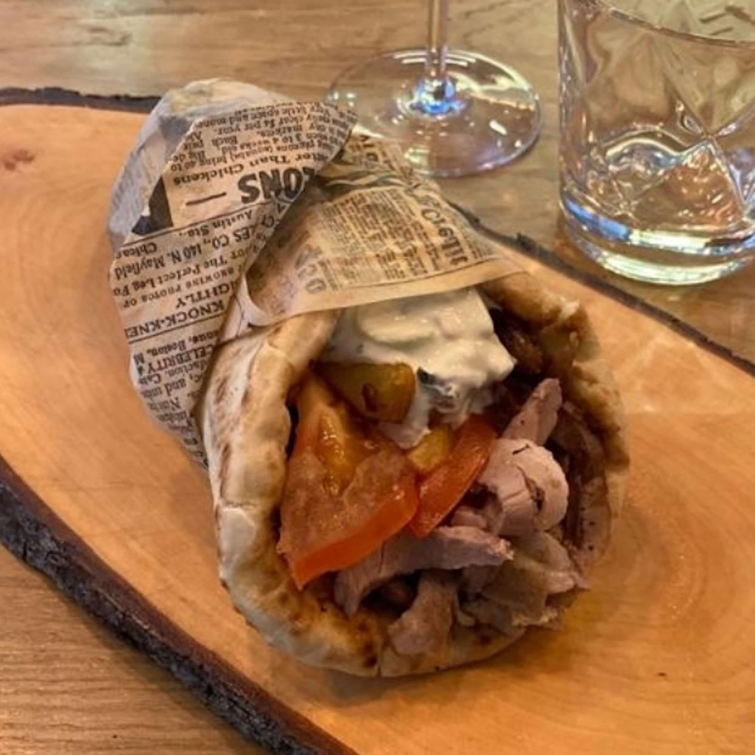 Gyros Pita Poulet - Menu item