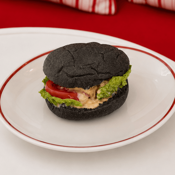 Hamburger Bun Nero - Menu item