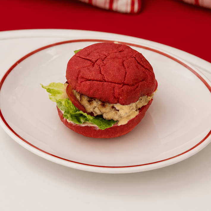 Hamburger Bun Rosso - Menu item
