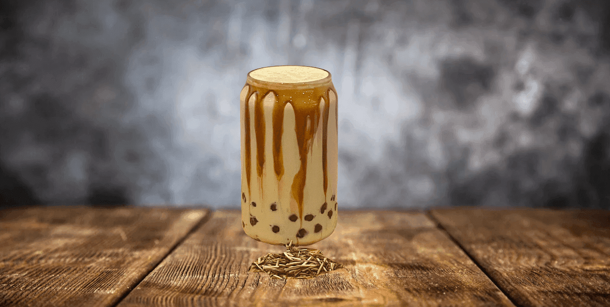 Hojicha Boba - Menu item