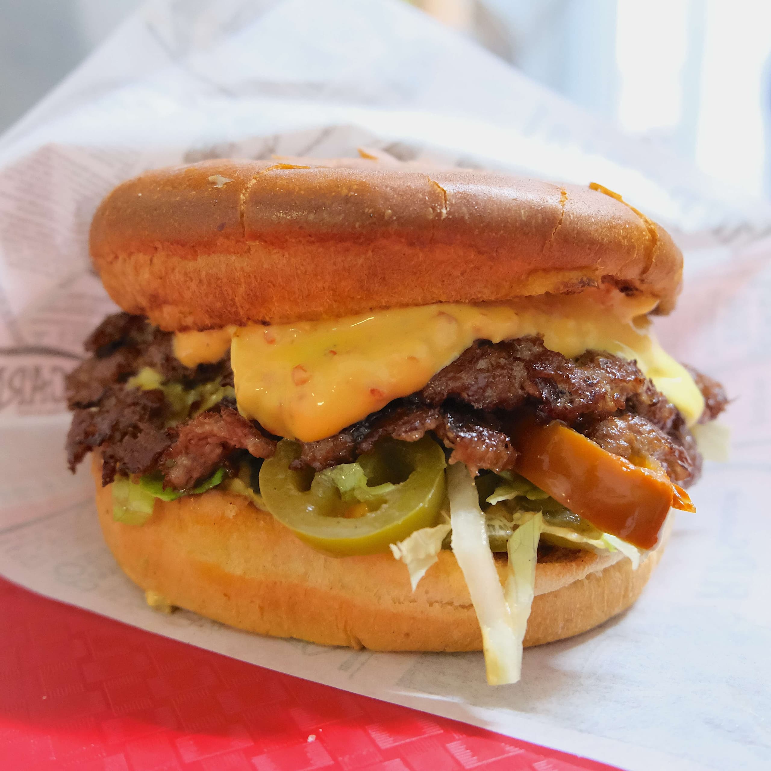 Jalapeños burger - Menu item