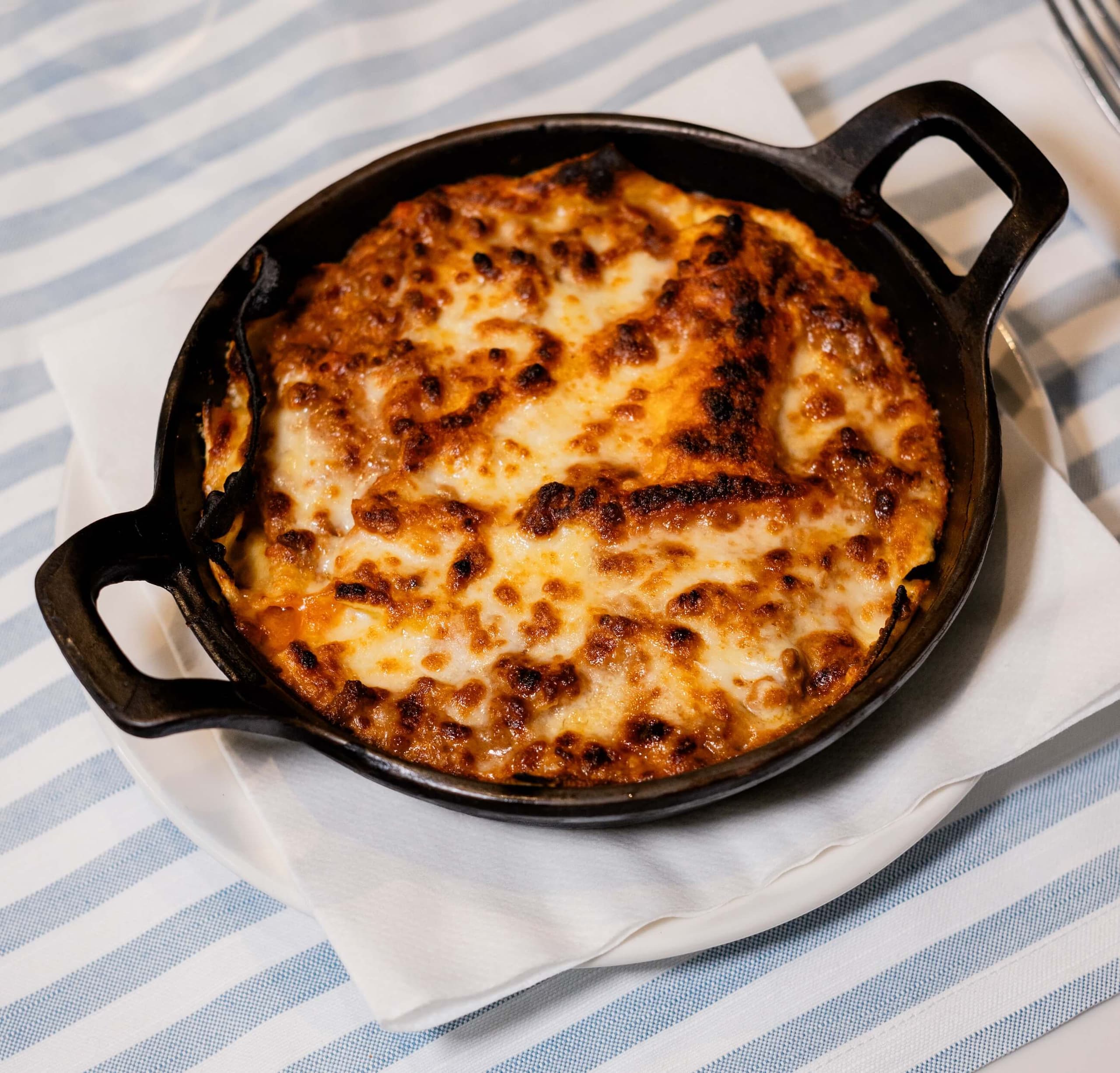 La lasagna - Menu item