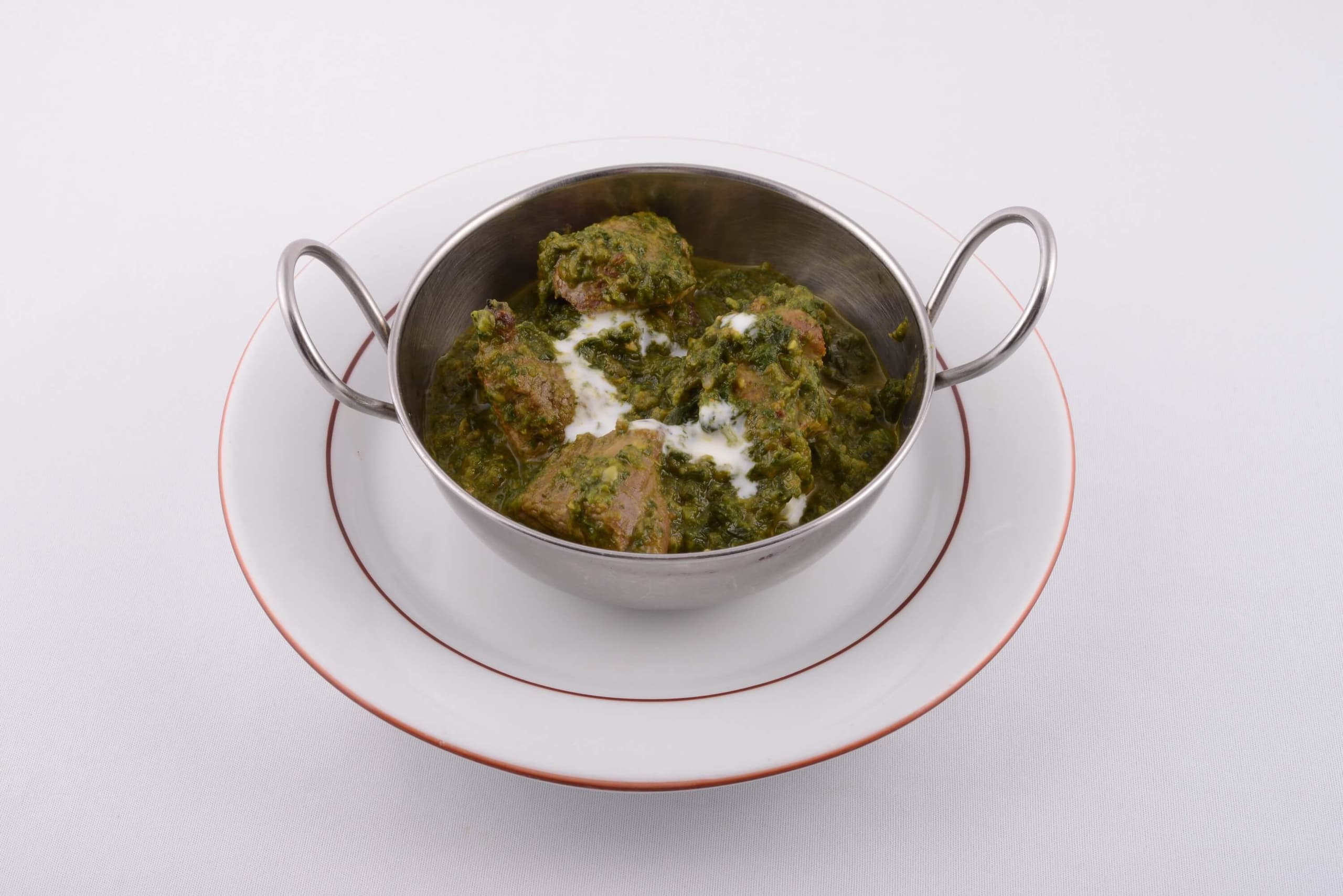Agneau Saag - Menu item