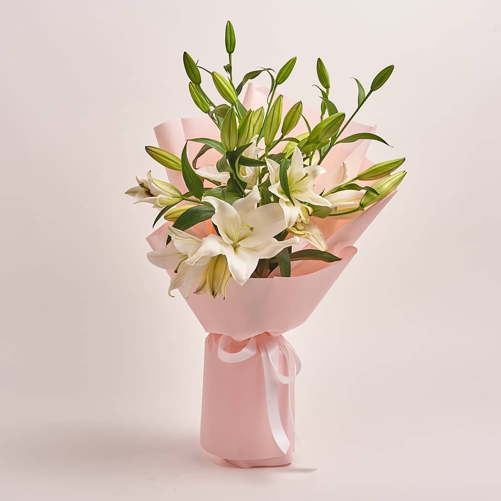 Bouquet de Lys Parfumés Casa Blanca - Menu item