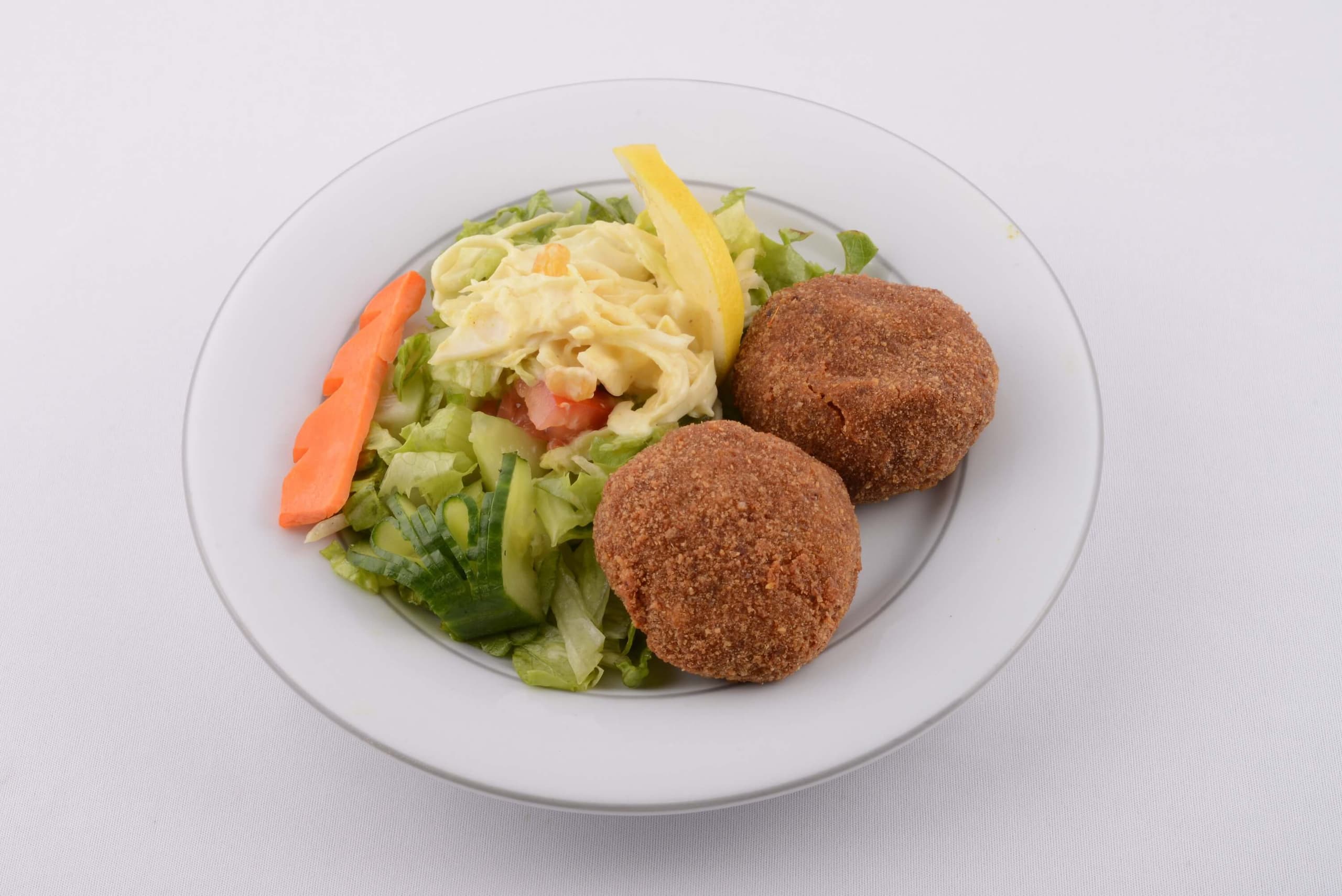 Agneau hachés panés (2P) - Menu item