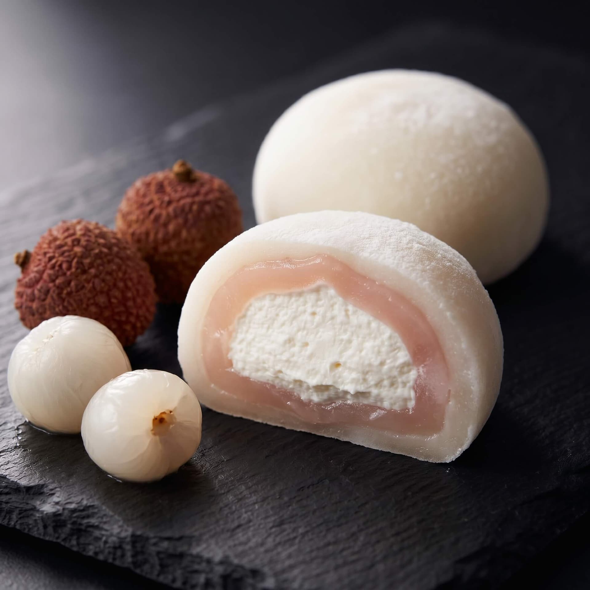 Mochi Creme Litchi 50g - Menu item