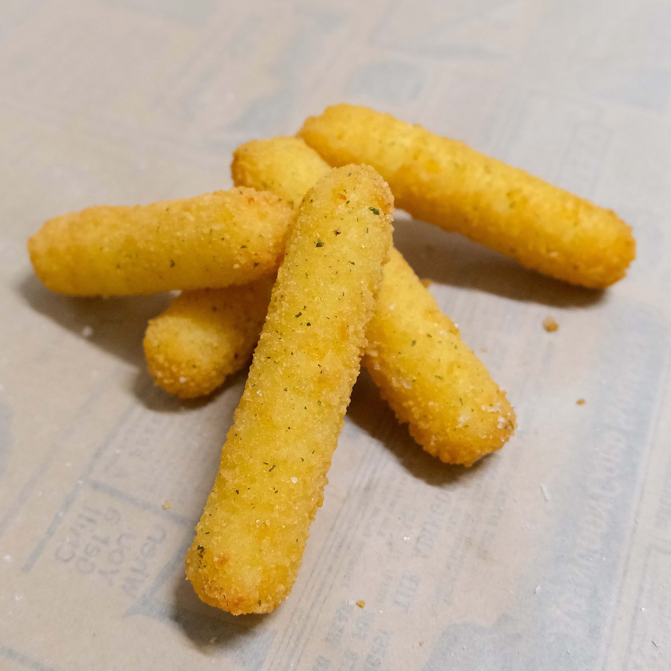 Mozzarella sticks x5 - Menu item