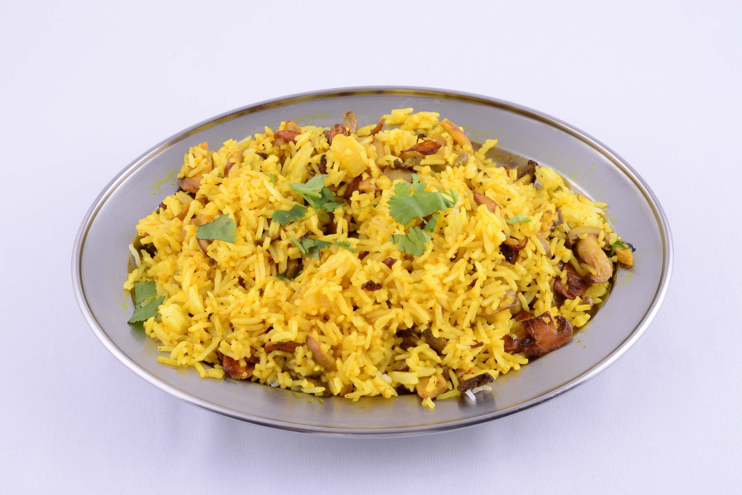 Riz Pilau aux champignons - Menu item