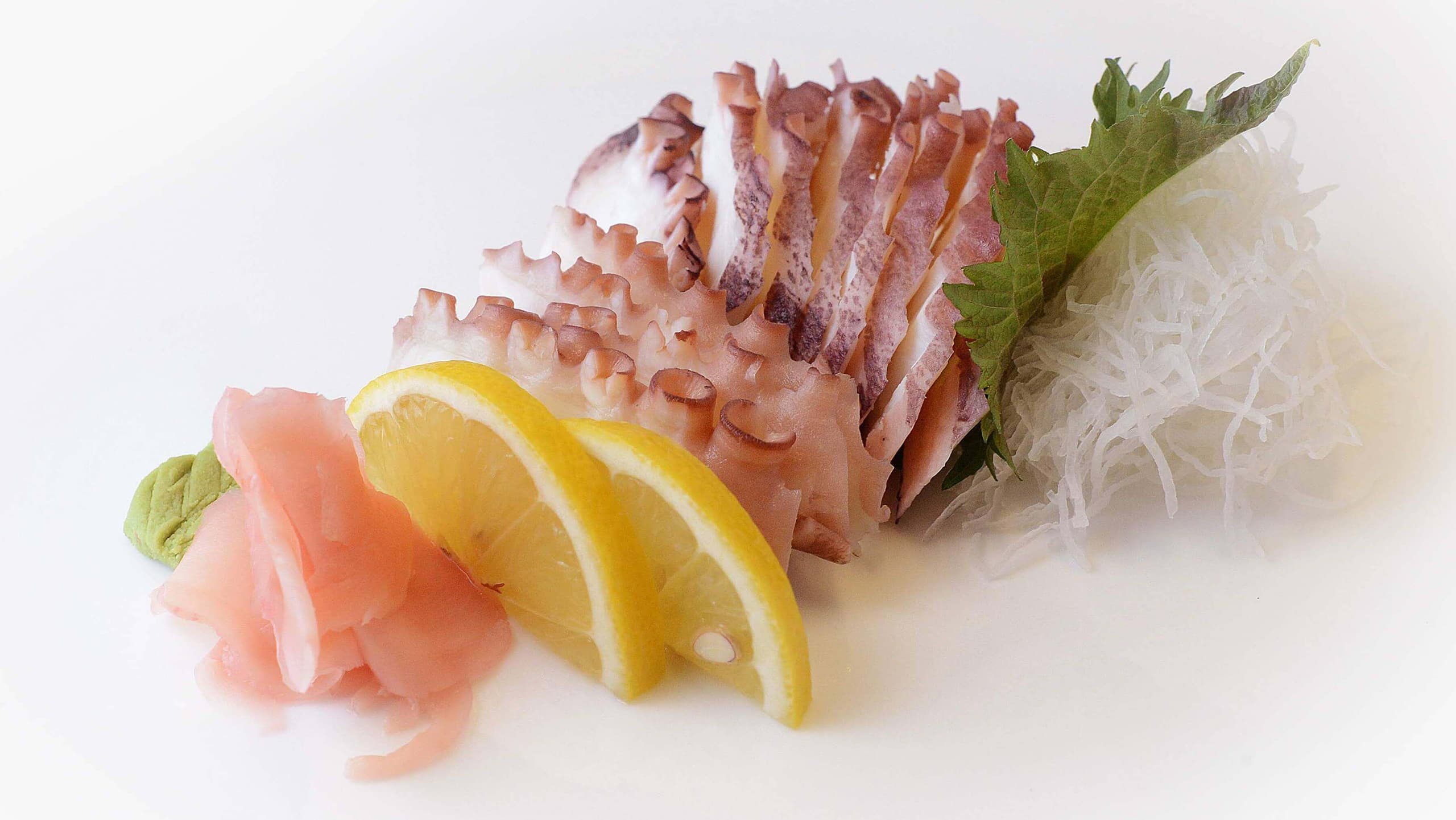 Sashimi Poulpe 12pces - Menu item