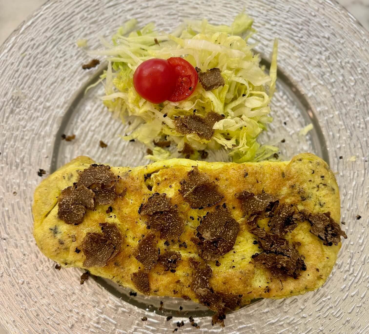 Omelette à la truffe - Menu item