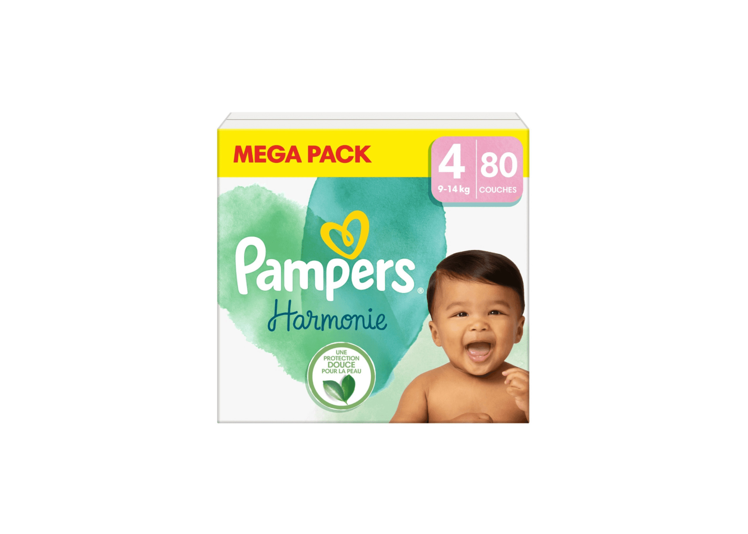 Pampers Harmonie Couche T4 - Menu item