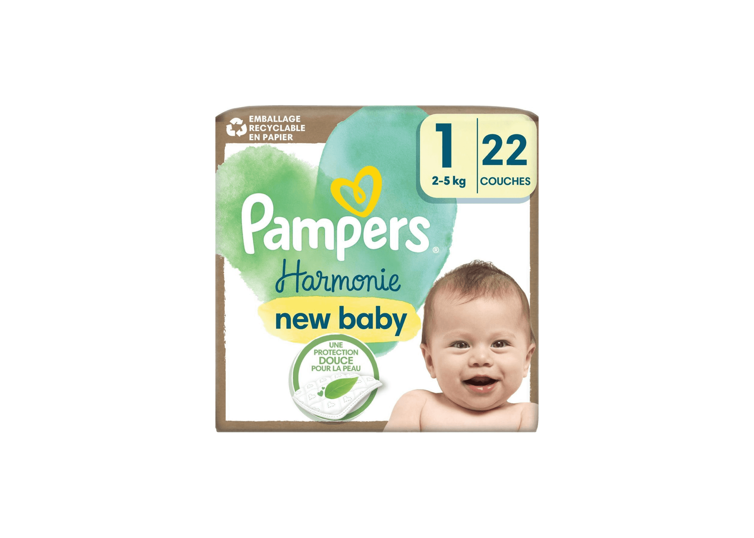 Pampers Harmonie Couche T1 - Menu item