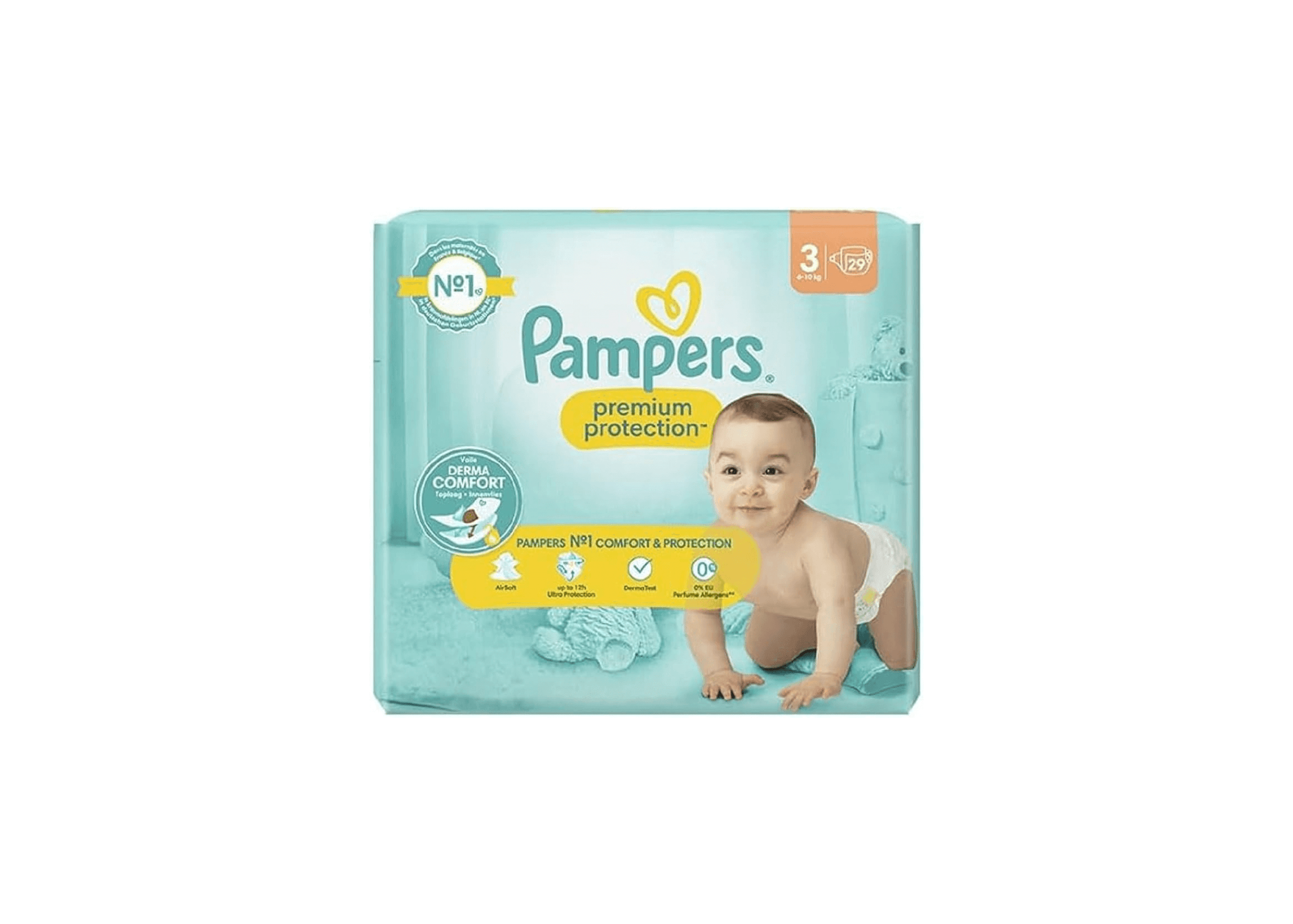 Pampers Premium Protection Couche T3 6-10kg - Menu item
