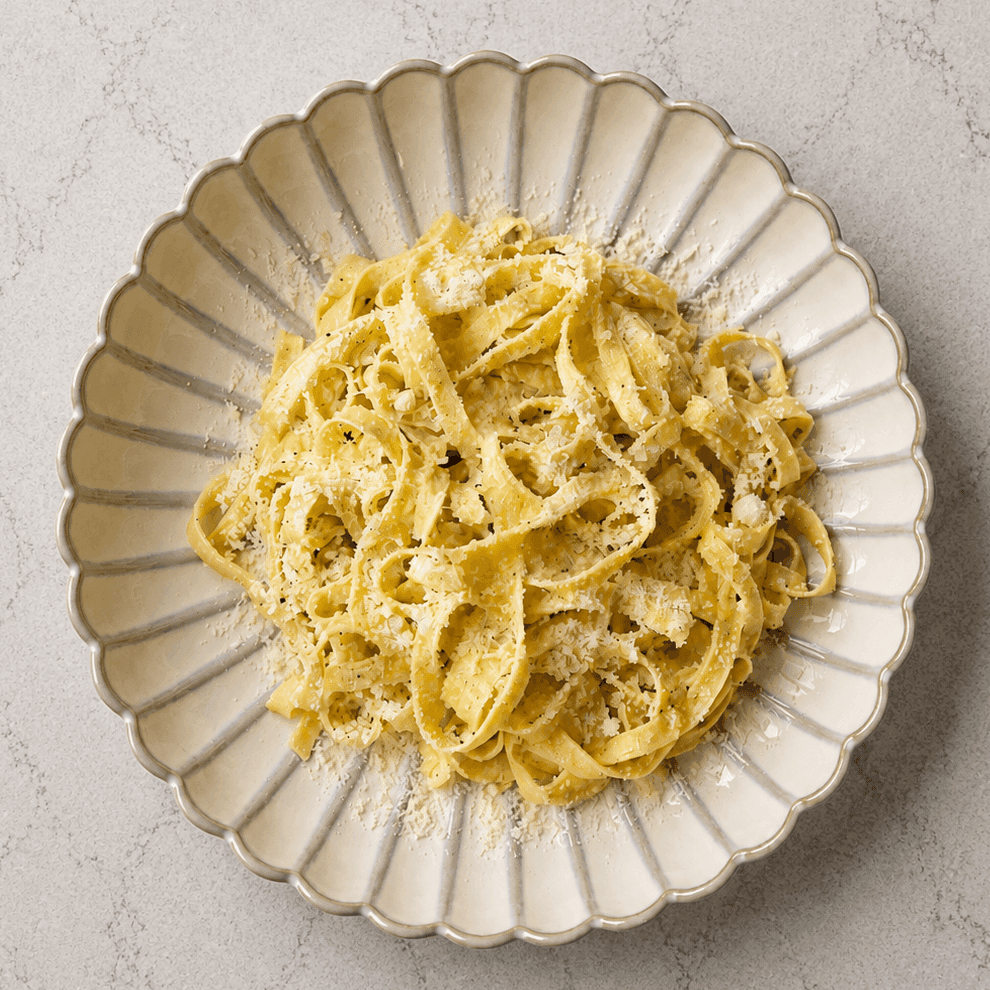 Pâtes au parmesan - Menu item