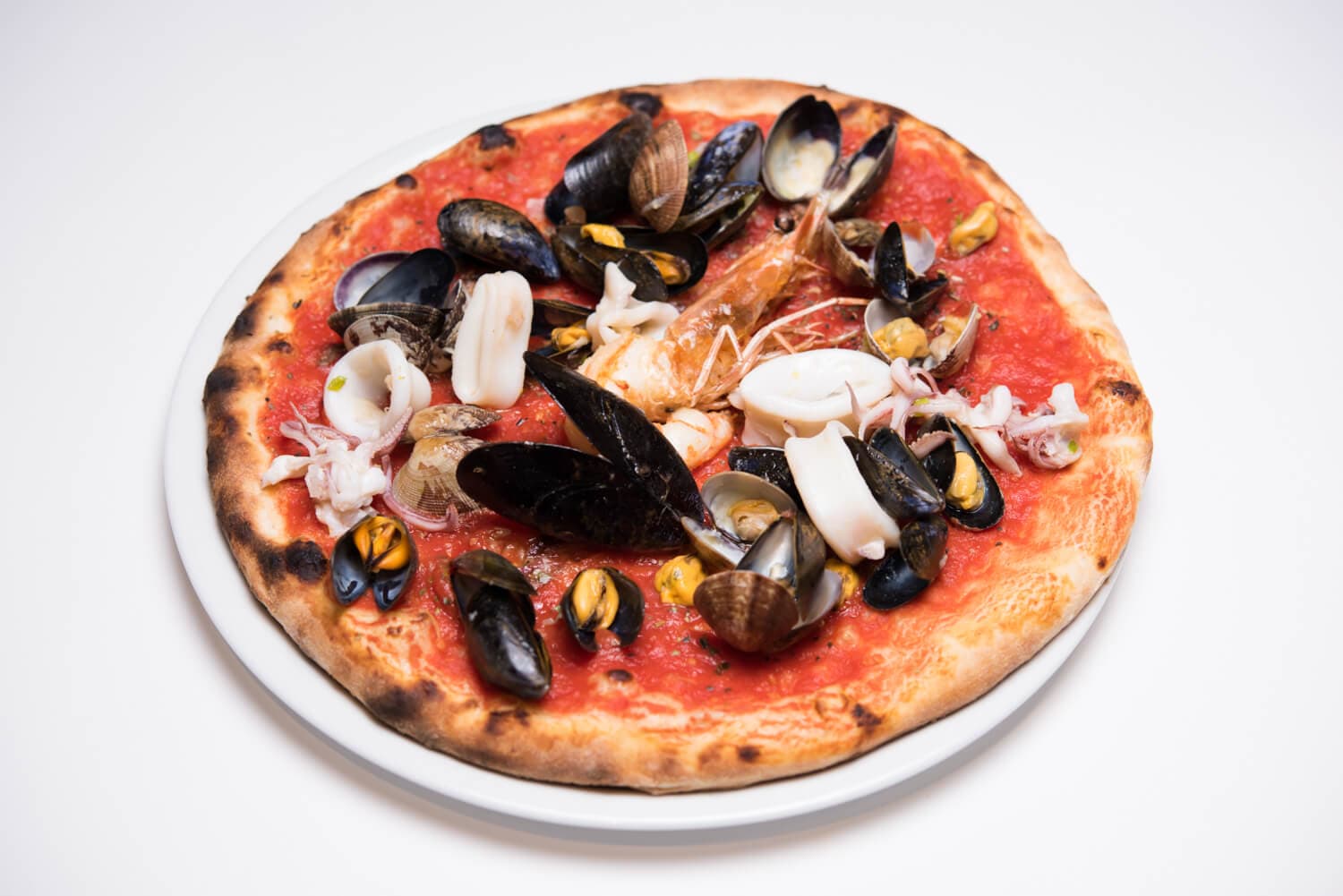 Pizza Fruits de mer - Menu item