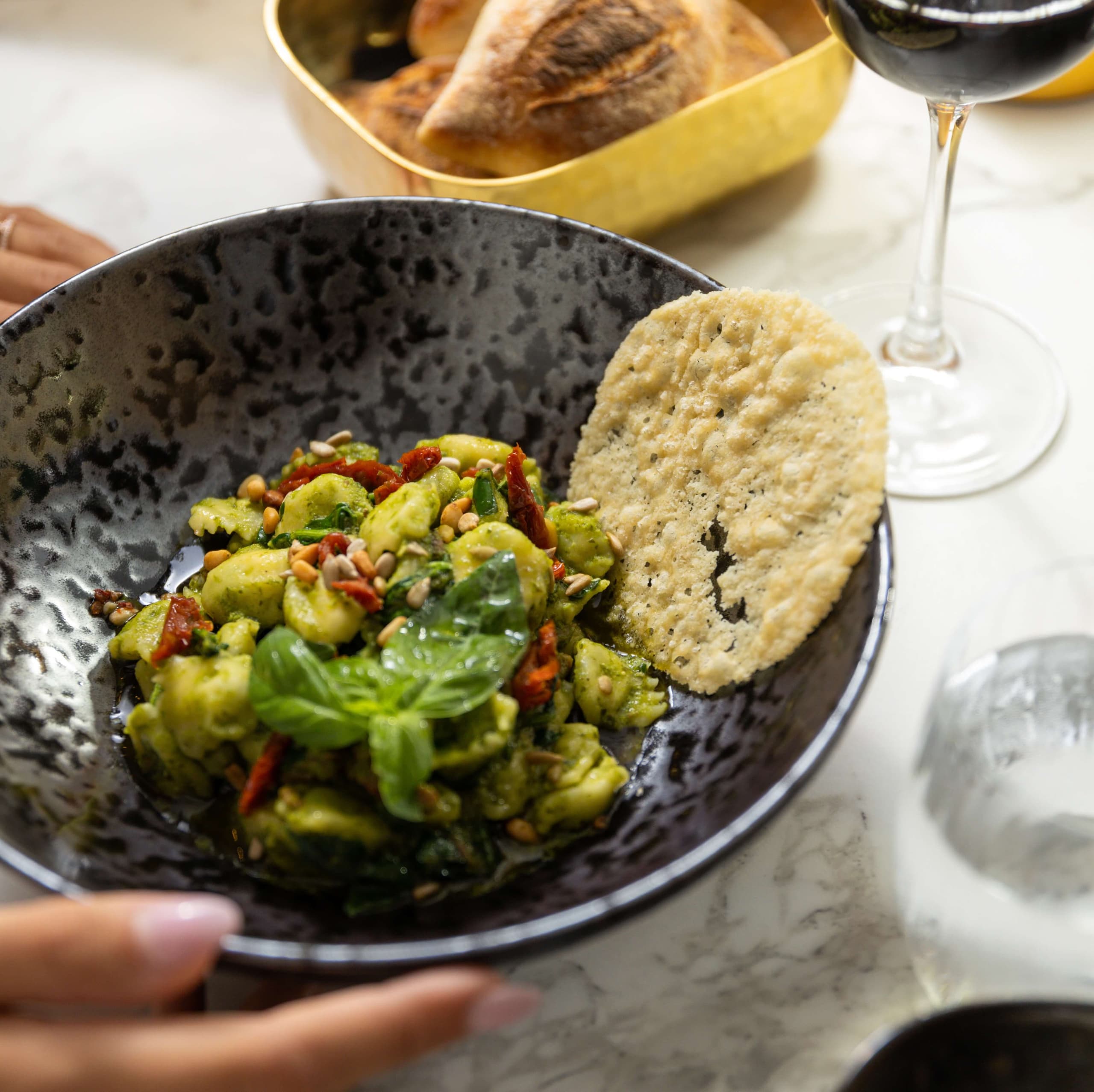 Plin épinards farcia à la Ricotta - Menu item