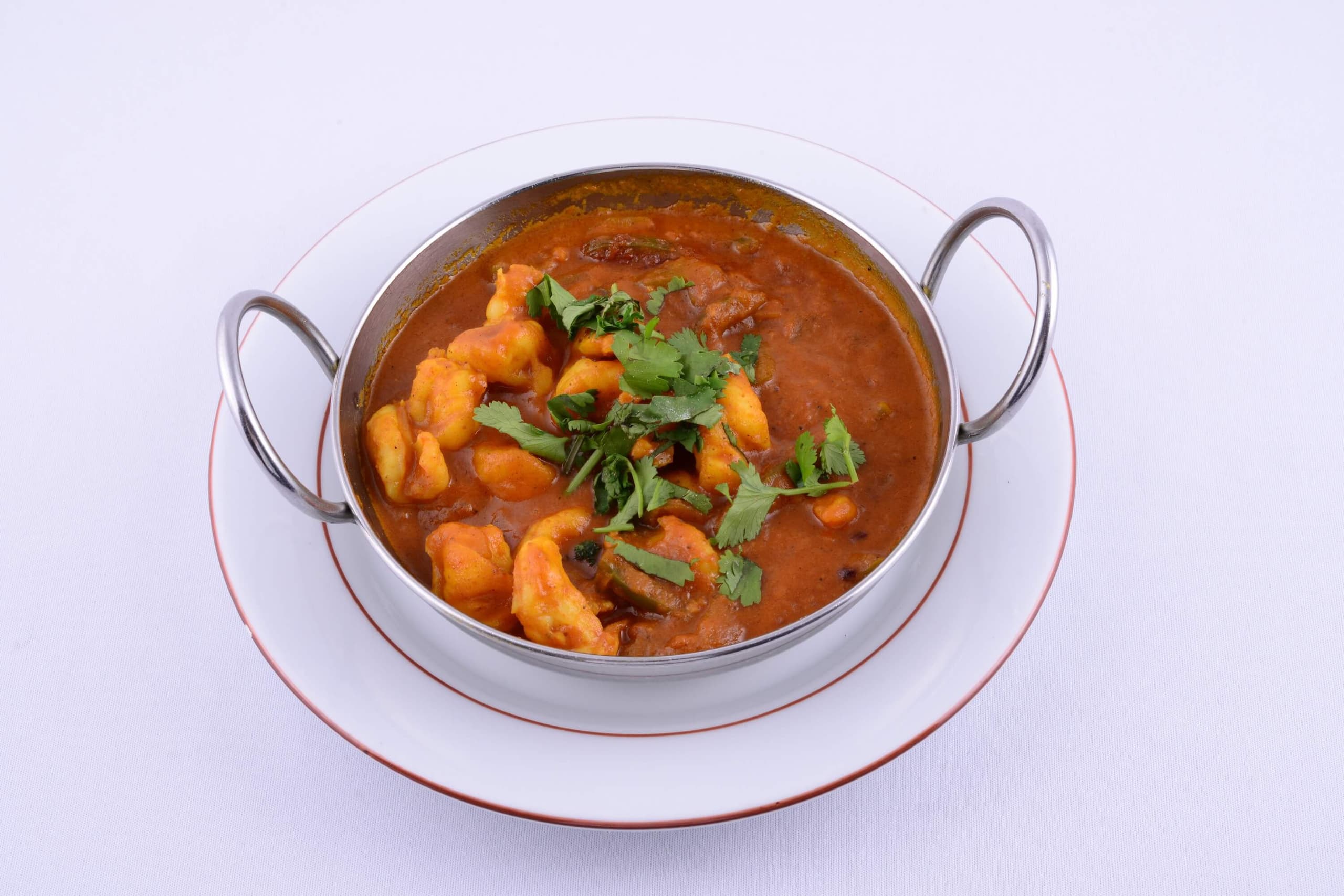 Curry de Crevettes (Légèrement piquant) - Menu item