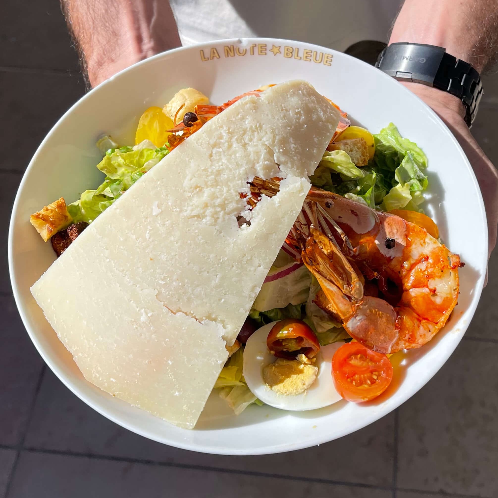 Salade César gambas - Menu item