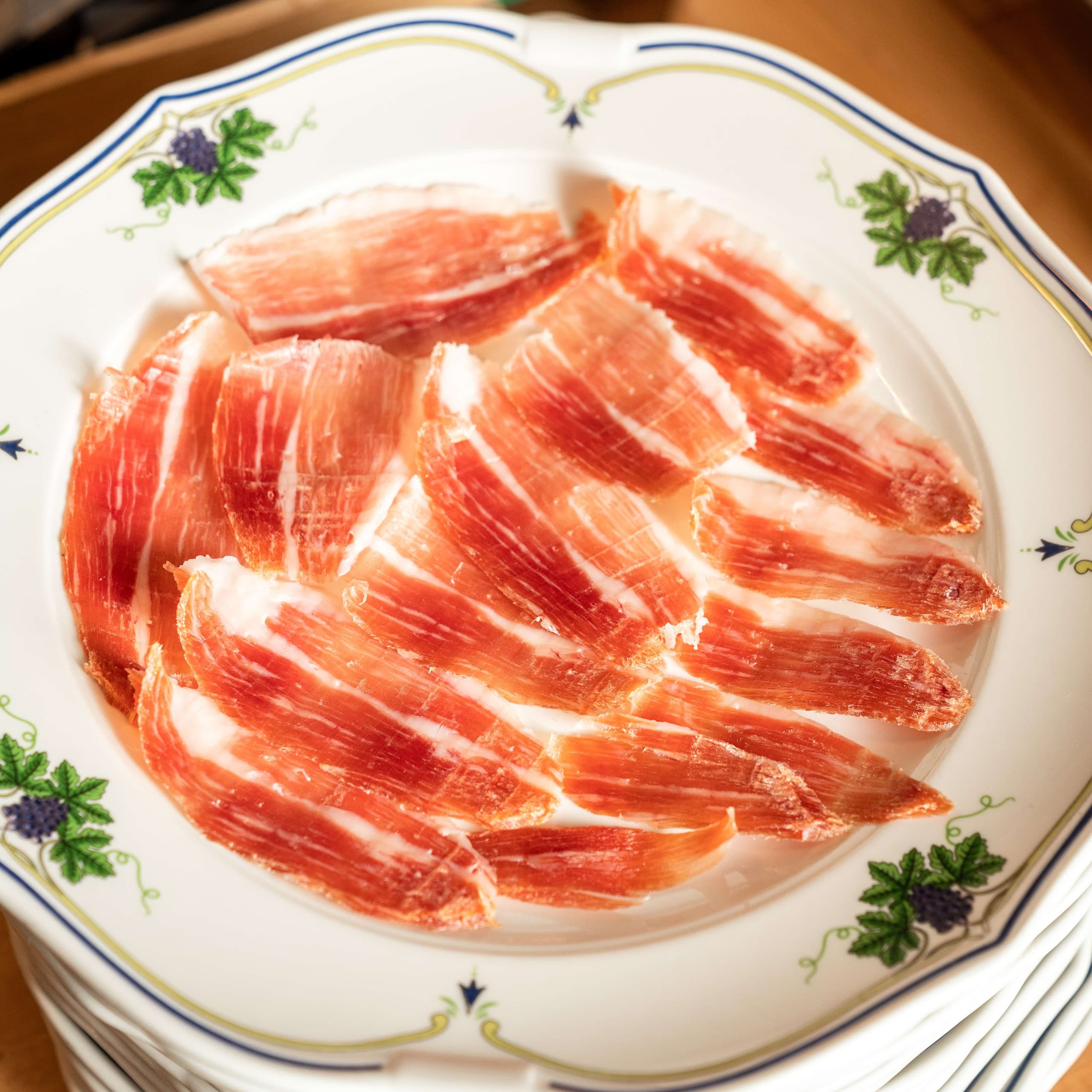 Jambon de Parme AOP âgé 24 mois coupé a la main - Menu item
