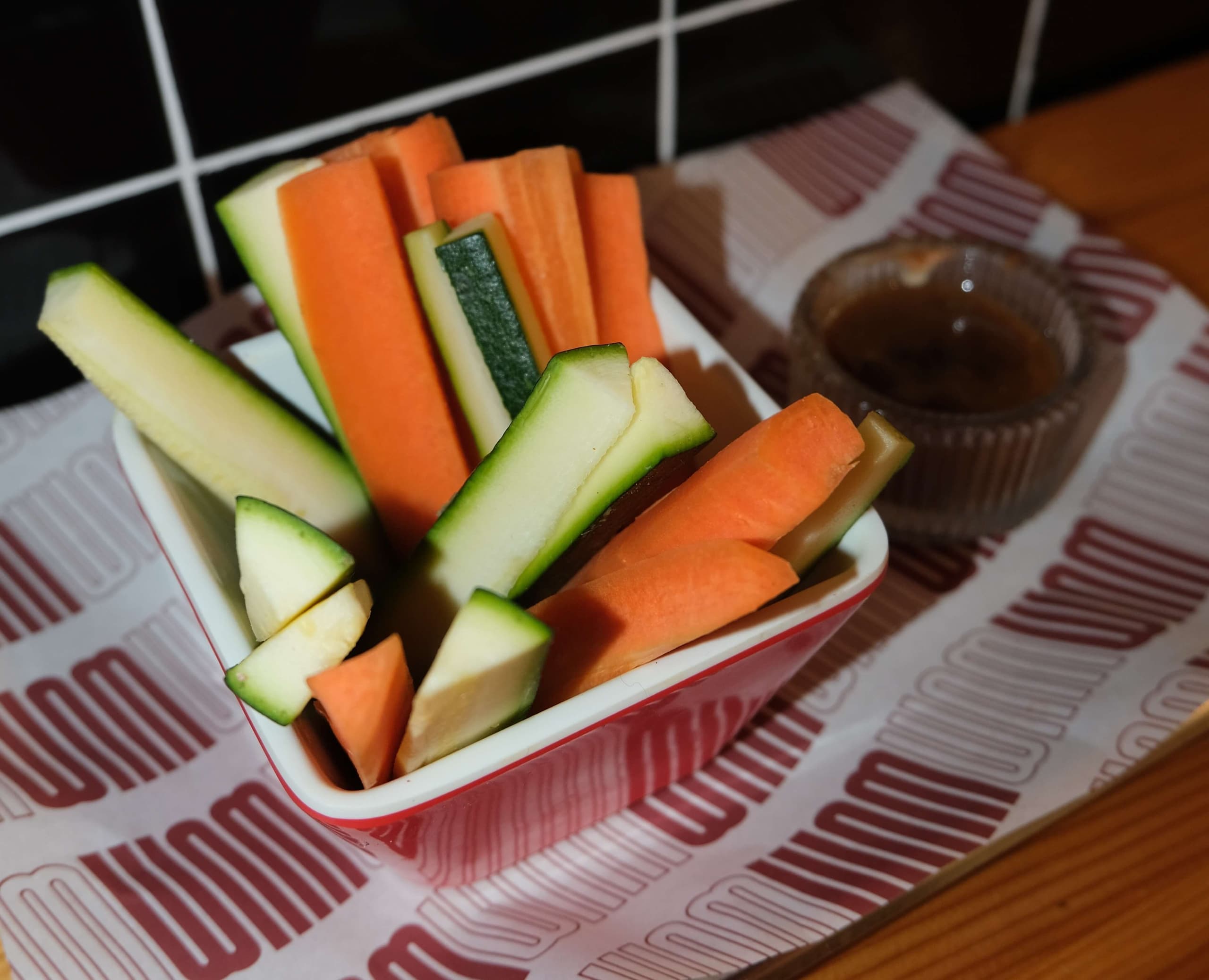Crudité & Vinaigrette - Menu item