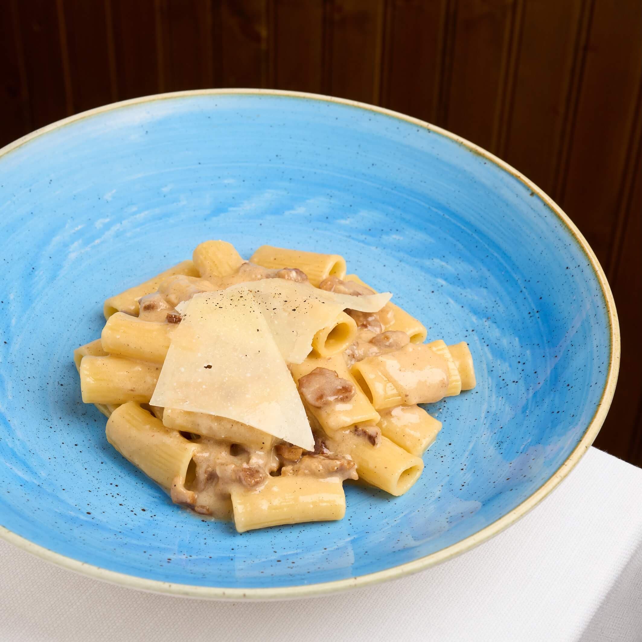 Rigatoni alla gricia con guanciale di Amatrice D.O.P. - Menu item