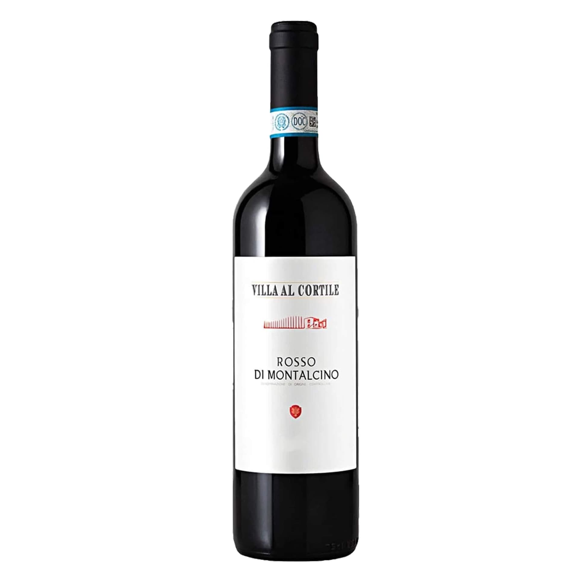 Rosso di Montalcino DOCG, Villa al Cortile - Menu item