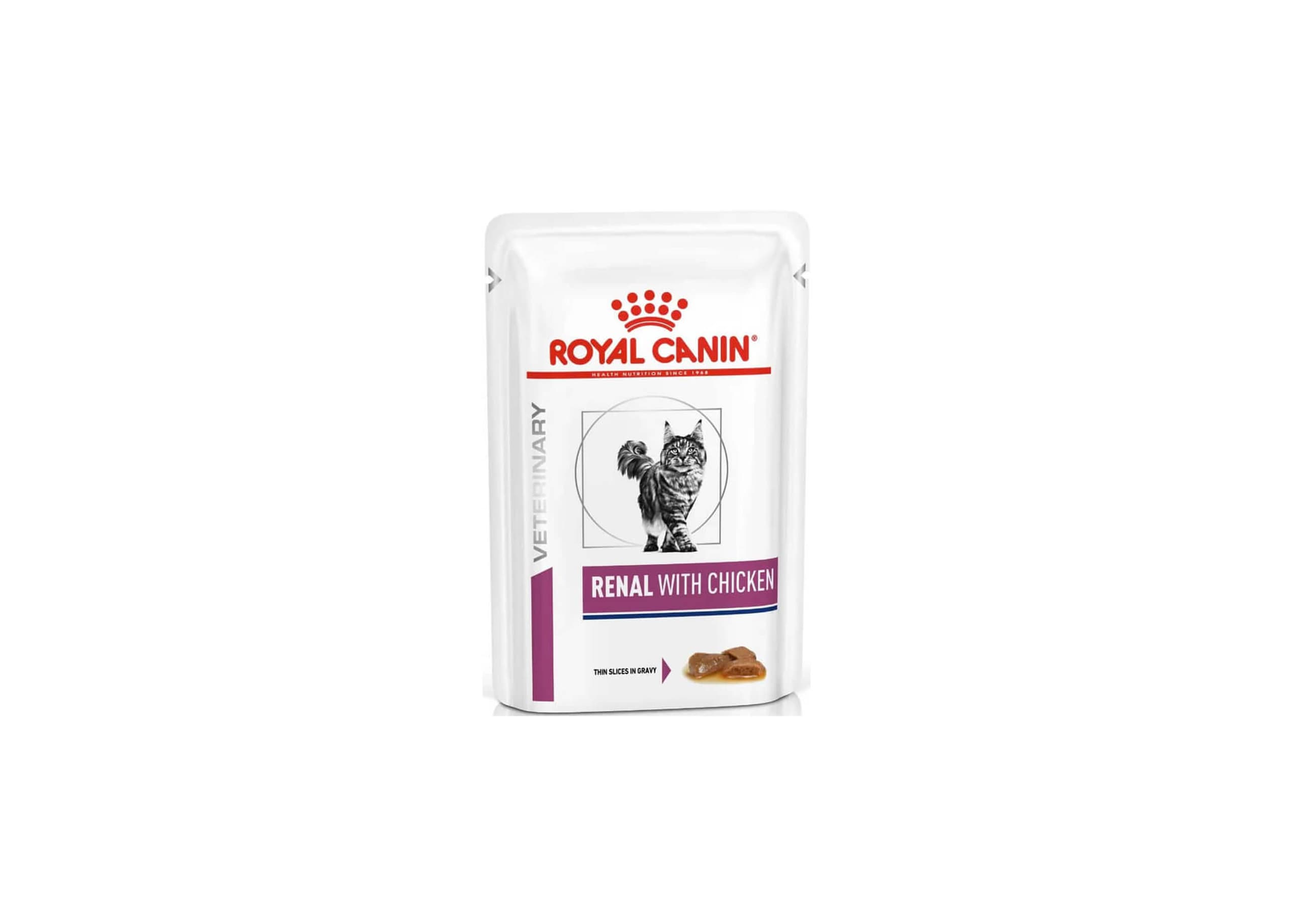 85g Royal Canin - Renal Poulet Sachet (x12) - Menu item
