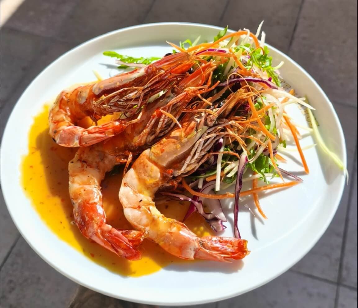 Salade Thaï gambas sauvage sauce exotique - Menu item
