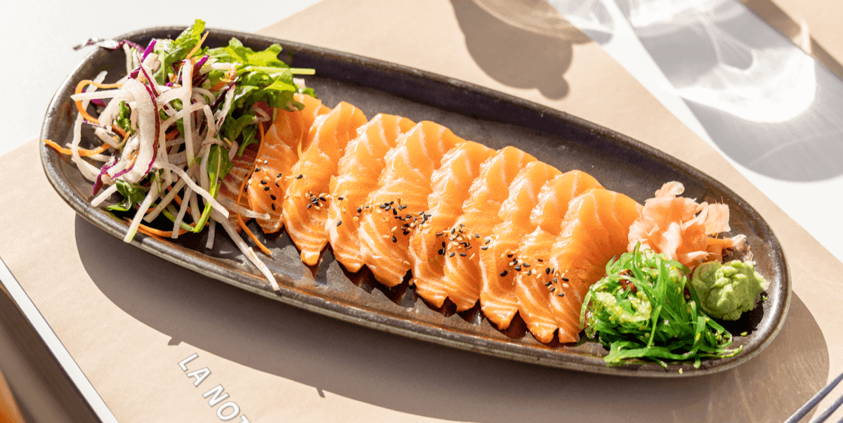 Salmon Sashimi 110g - Menu item