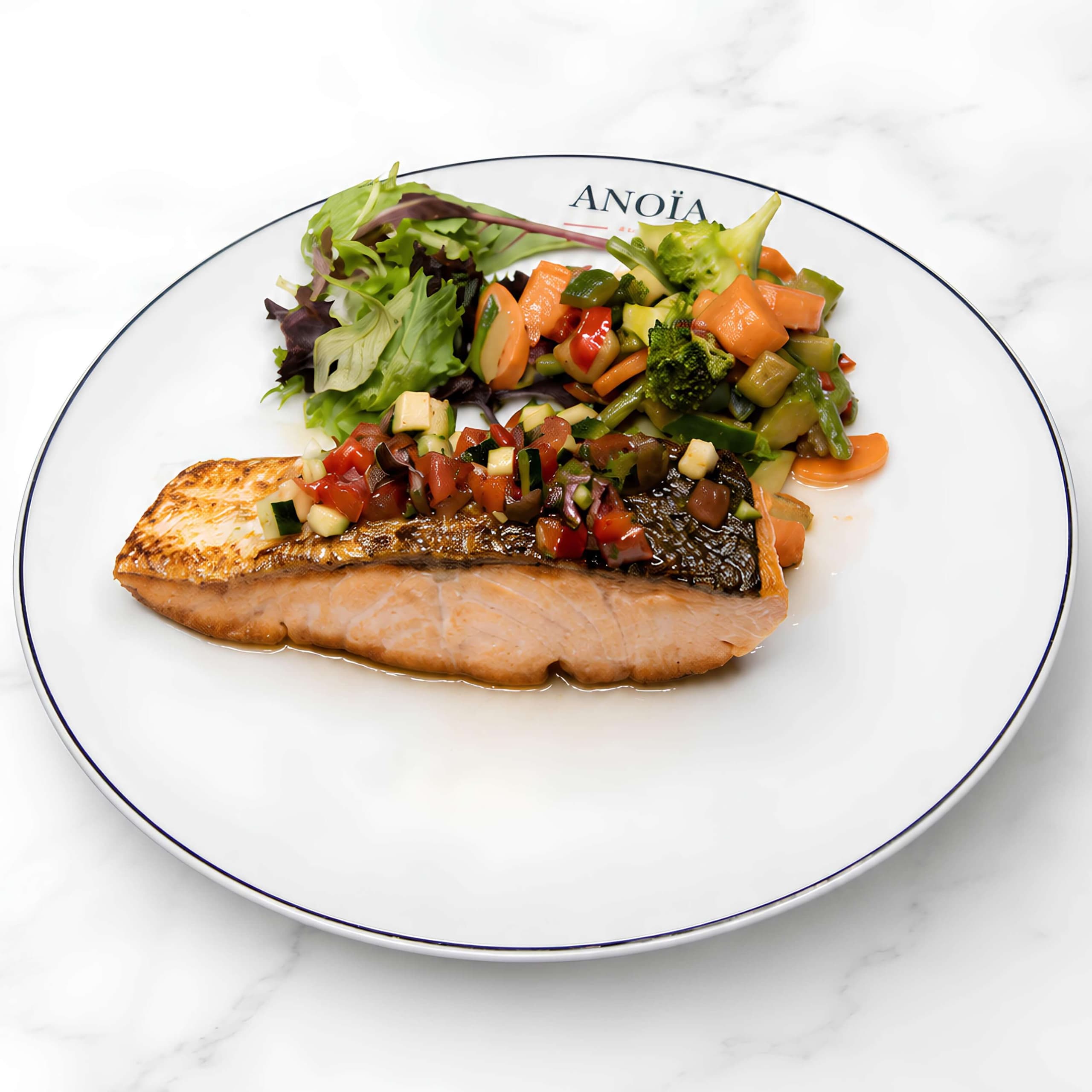 Pavé de Saumon - Menu item