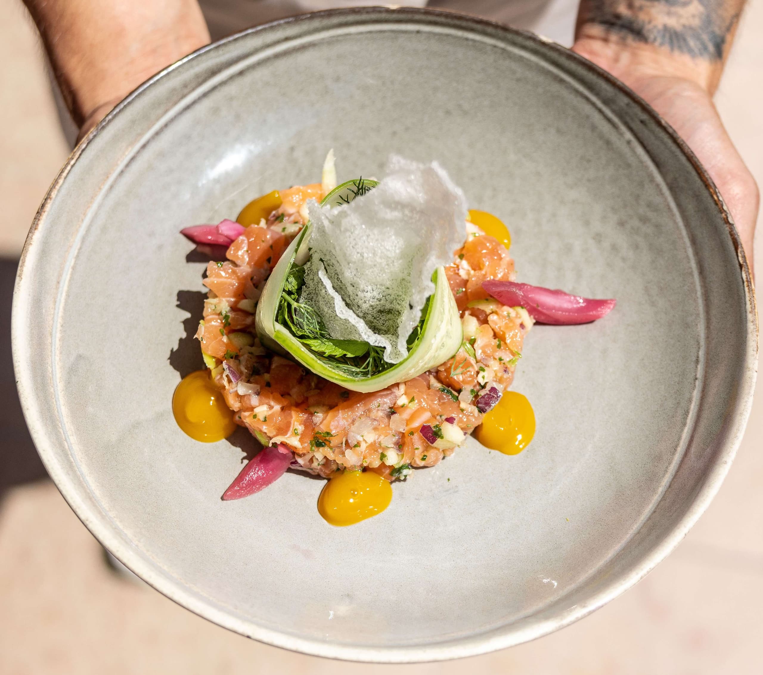 Tartare de Saumon - Menu item