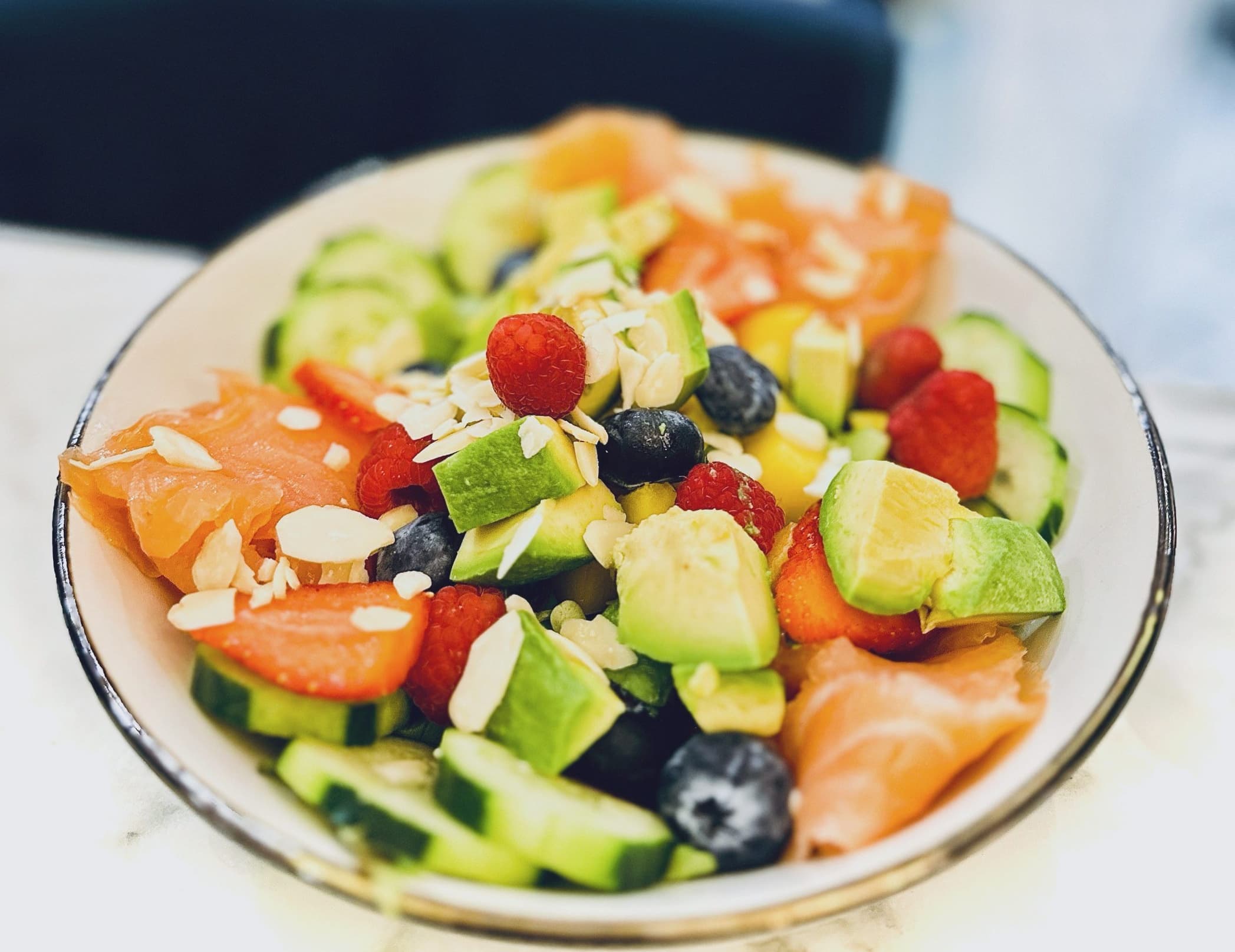 Saumon avocado bowl - Menu item