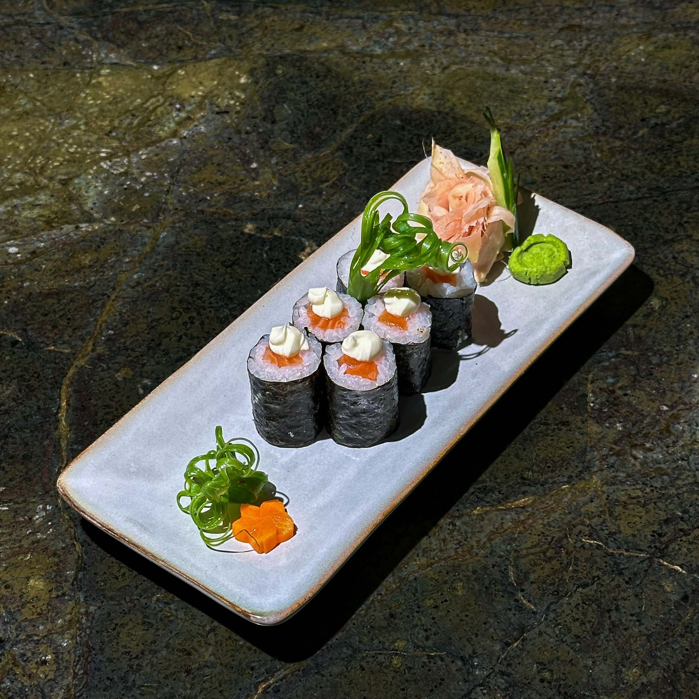 Salmon Cheese Maki - Menu item
