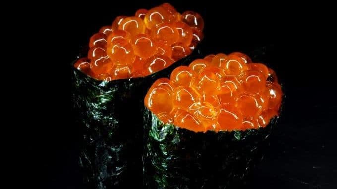 Sushi oeufs de saumon - Menu item