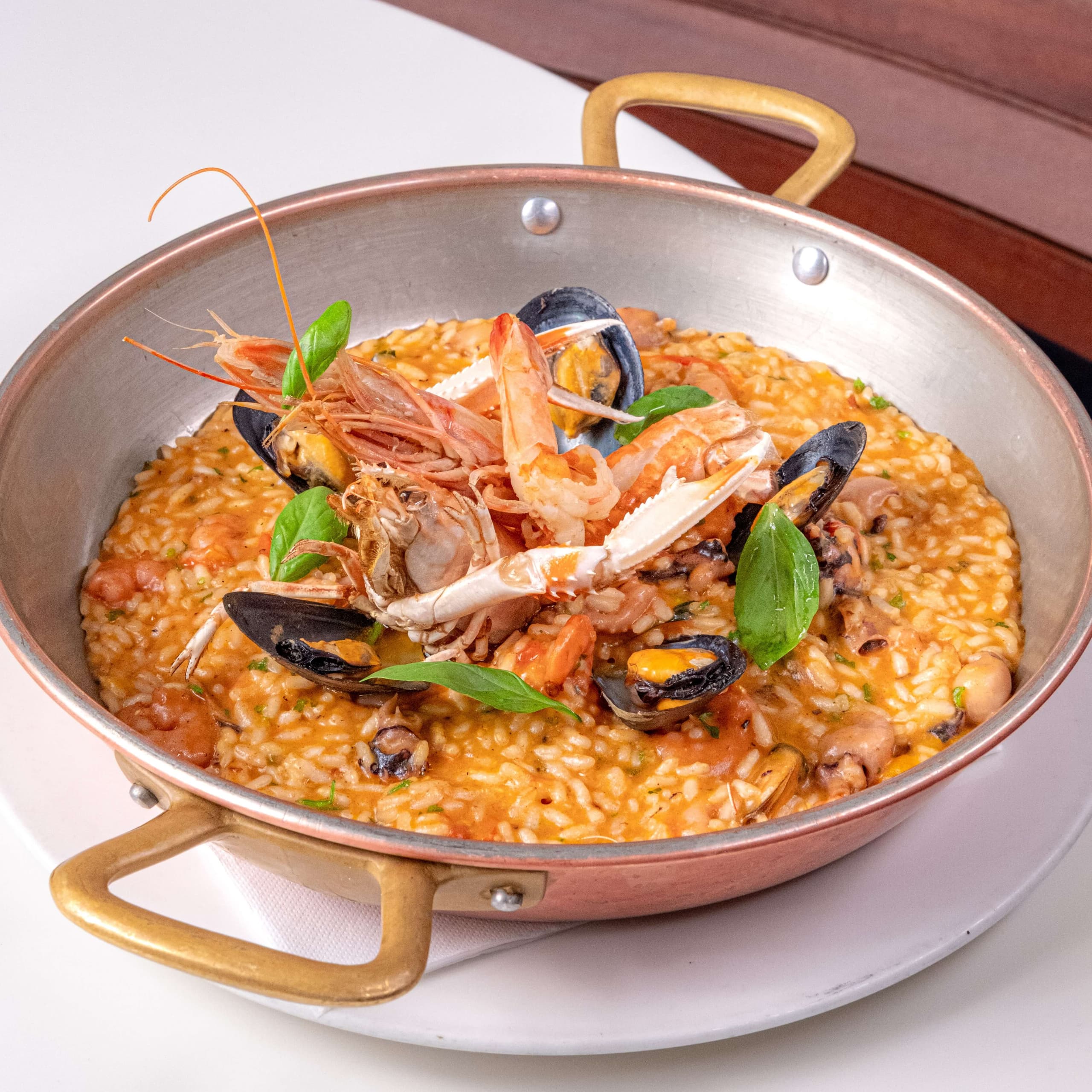 Risotto fruits de mer - Menu item