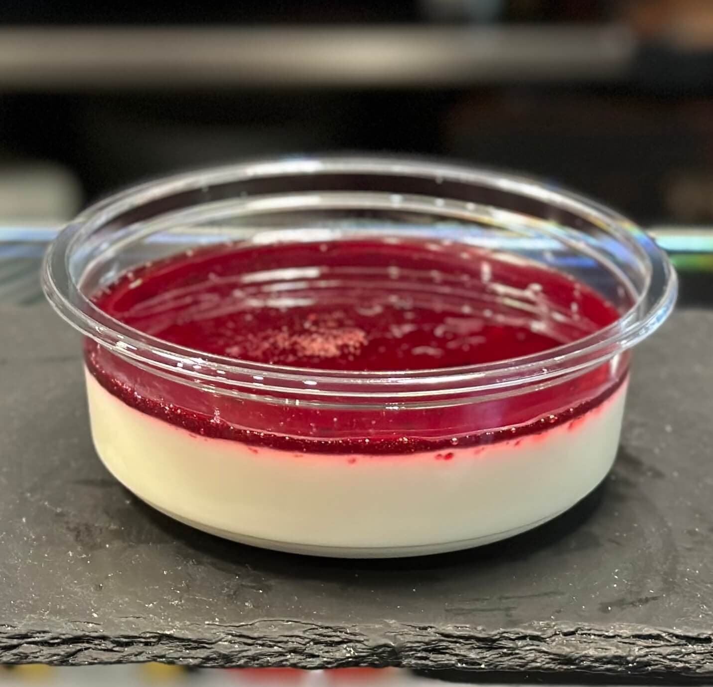 Panna cotta Fraise - Menu item