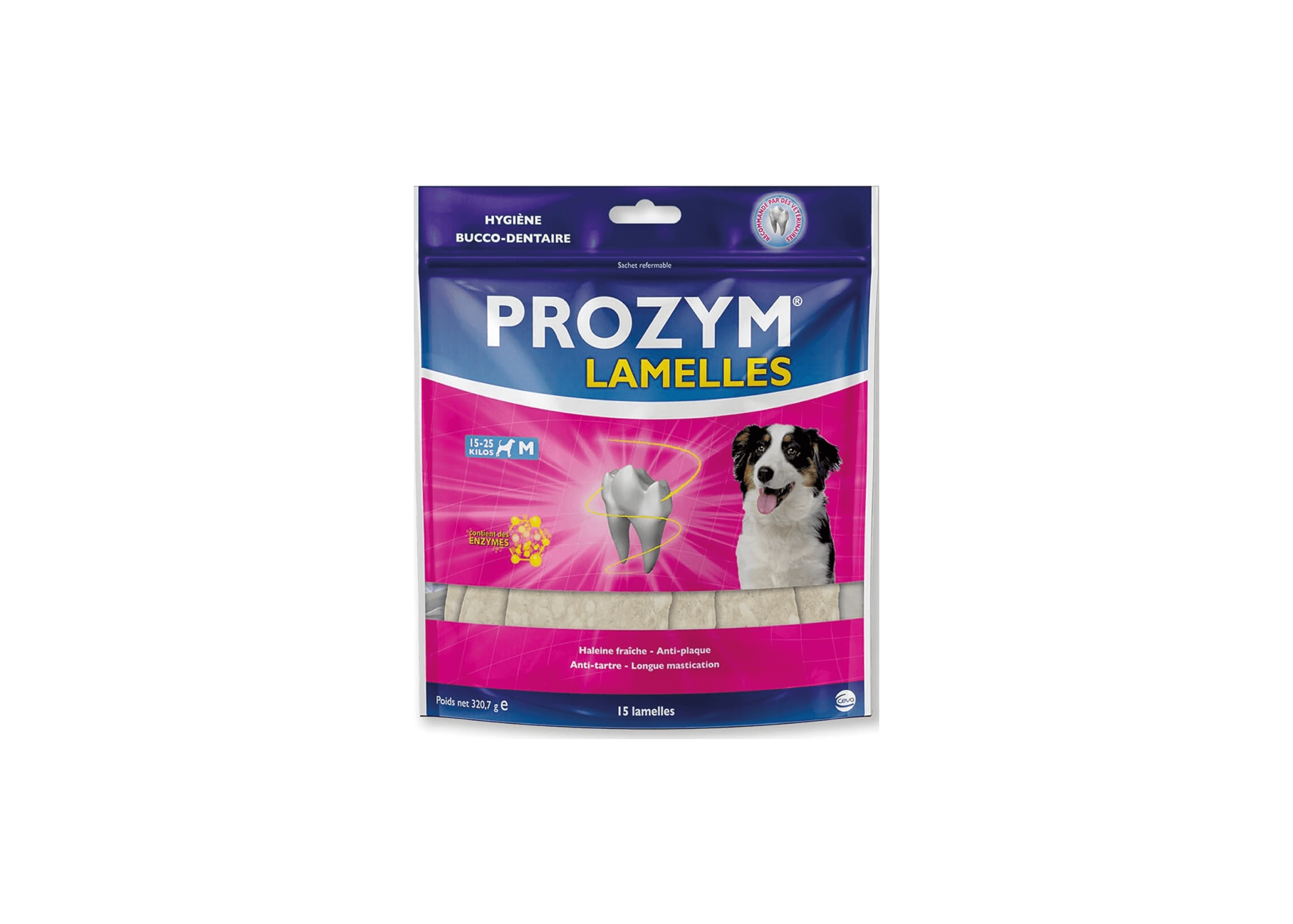 Lamelles - Prozym M - Menu item