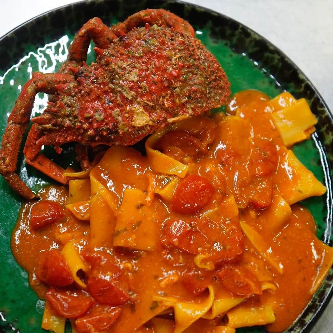 Tagliatelle Al Granchio - Menu item