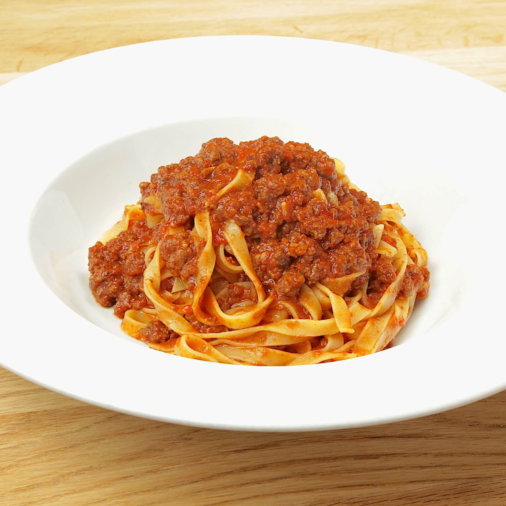 Tagliatelle Bolognaise (100% Boeuf) - Menu item