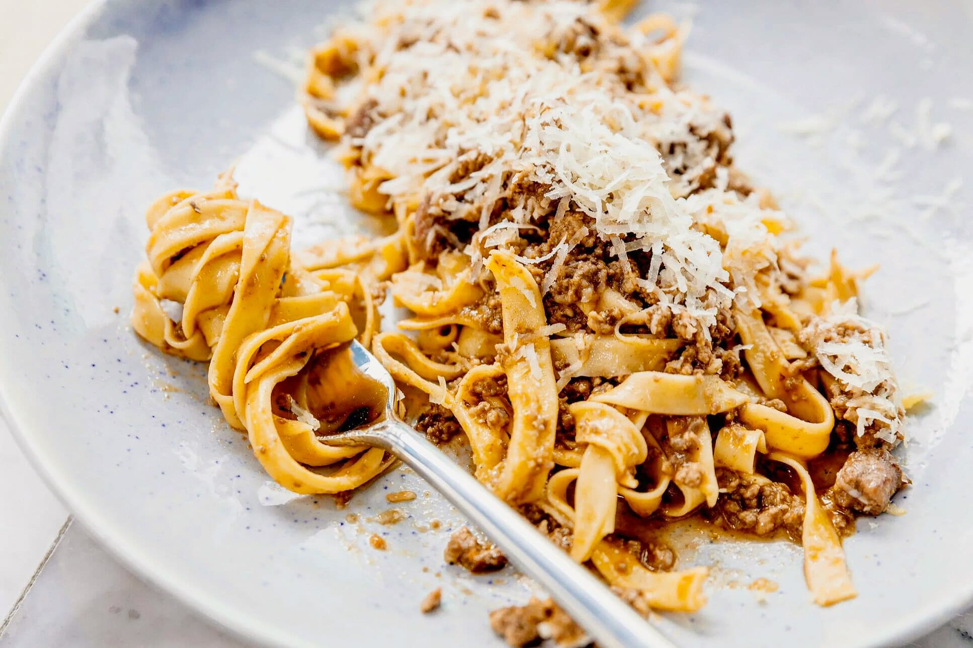 Tagliatelle bolognaise maison - Menu item